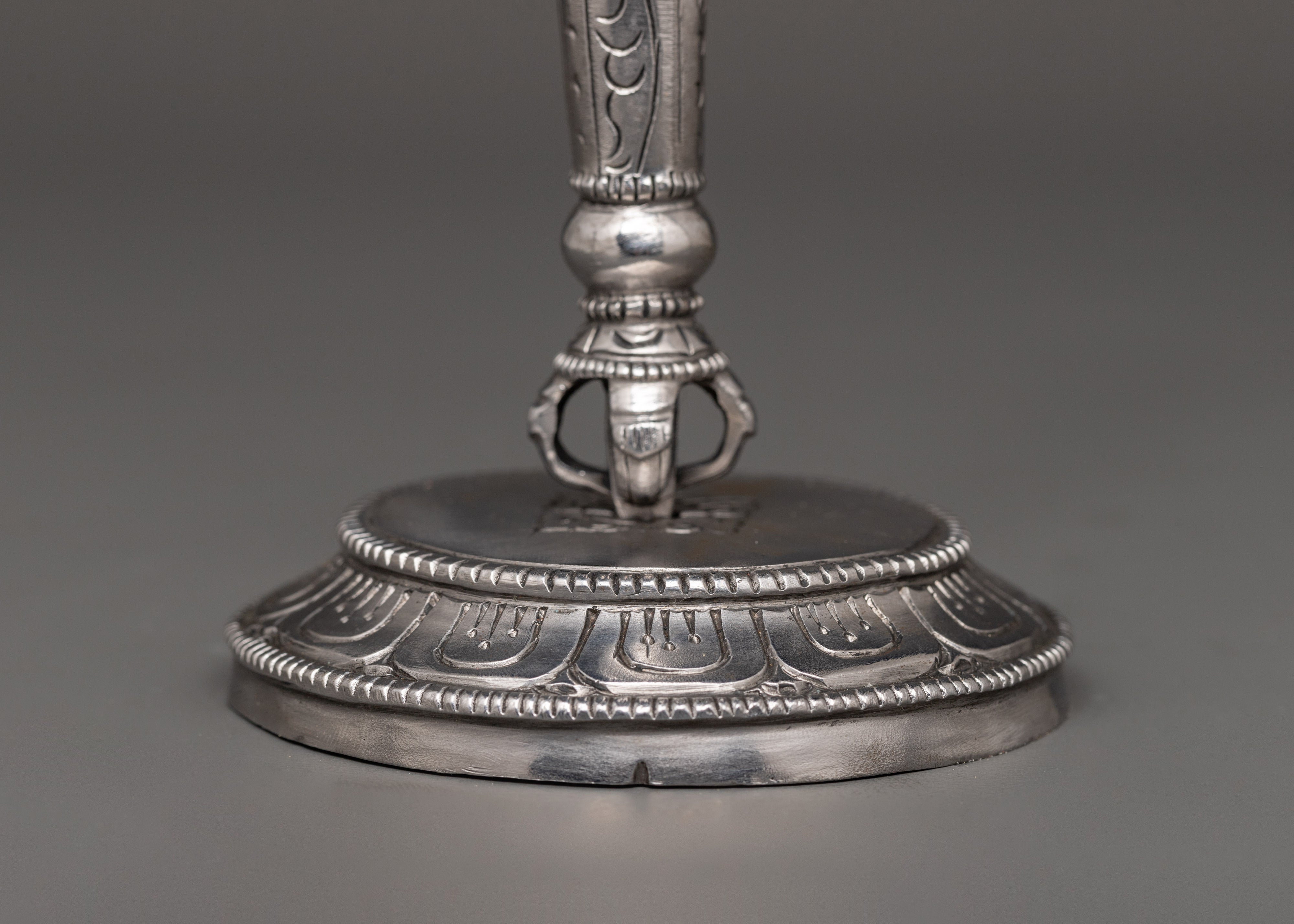 Tibetan Ritual Tool Scepter Khatvanga | Ideal for Rituals and Tantric Rituals