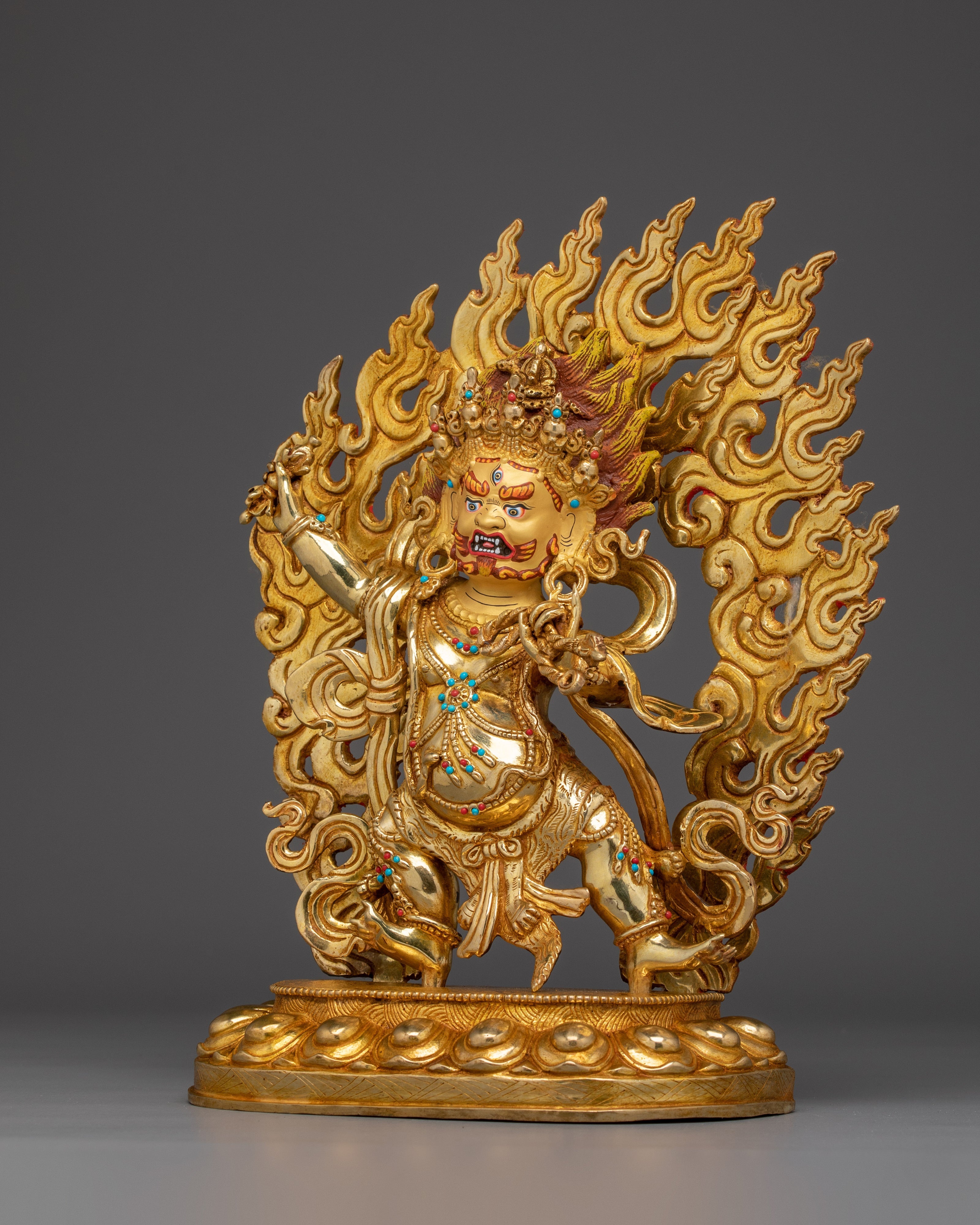Buddha Protector Vajrapani Statue | Guardian of Dharma