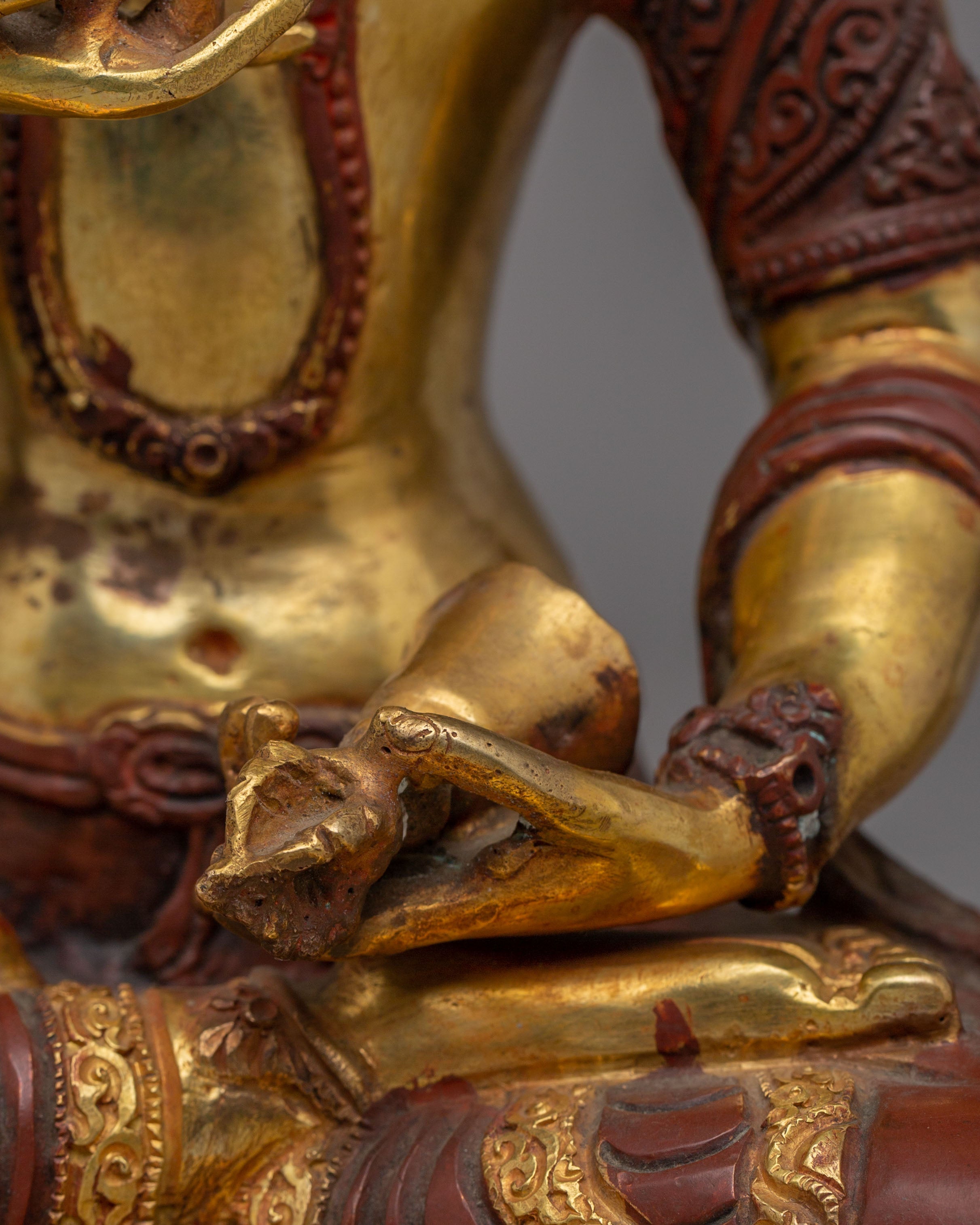 Tibetan Sacred Vajrasattva Statue | Spiritual Artwork