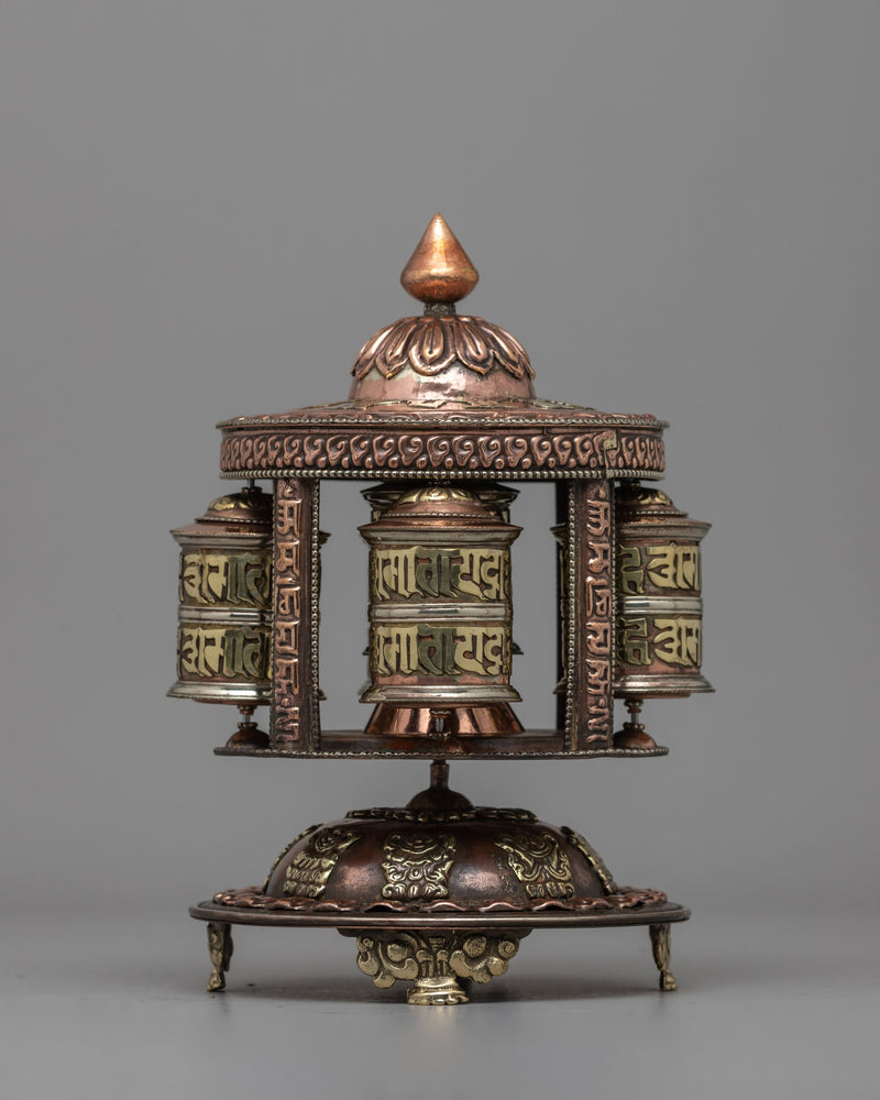 Sacred Buddhist Prayer Wheel