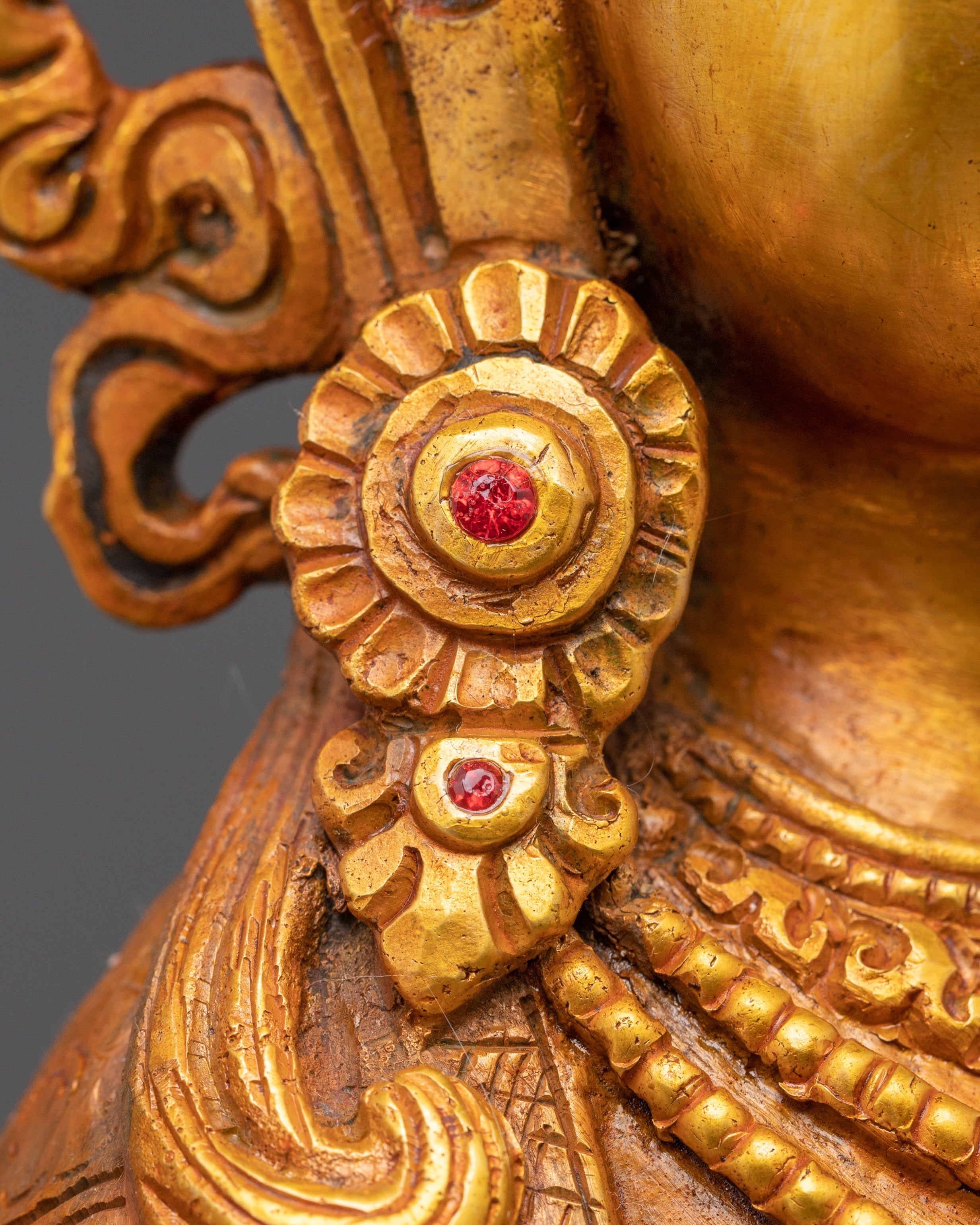 Tibetan Buddhist Chenrezig sculpture | Spiritual Home Decor