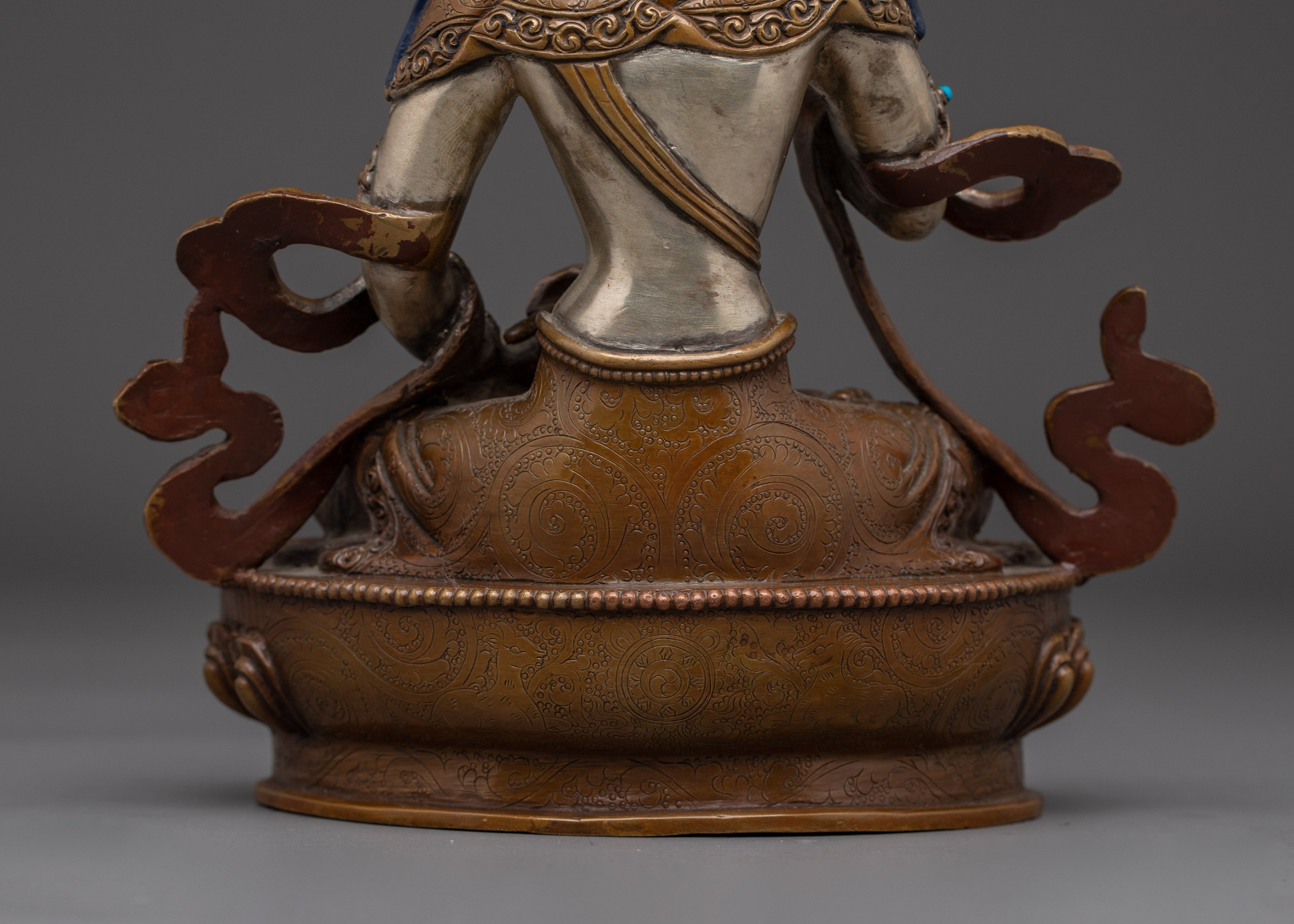 Copper Buddhist Artwork of Vajrasattva | Symbol of Purification and Inner Clarity
