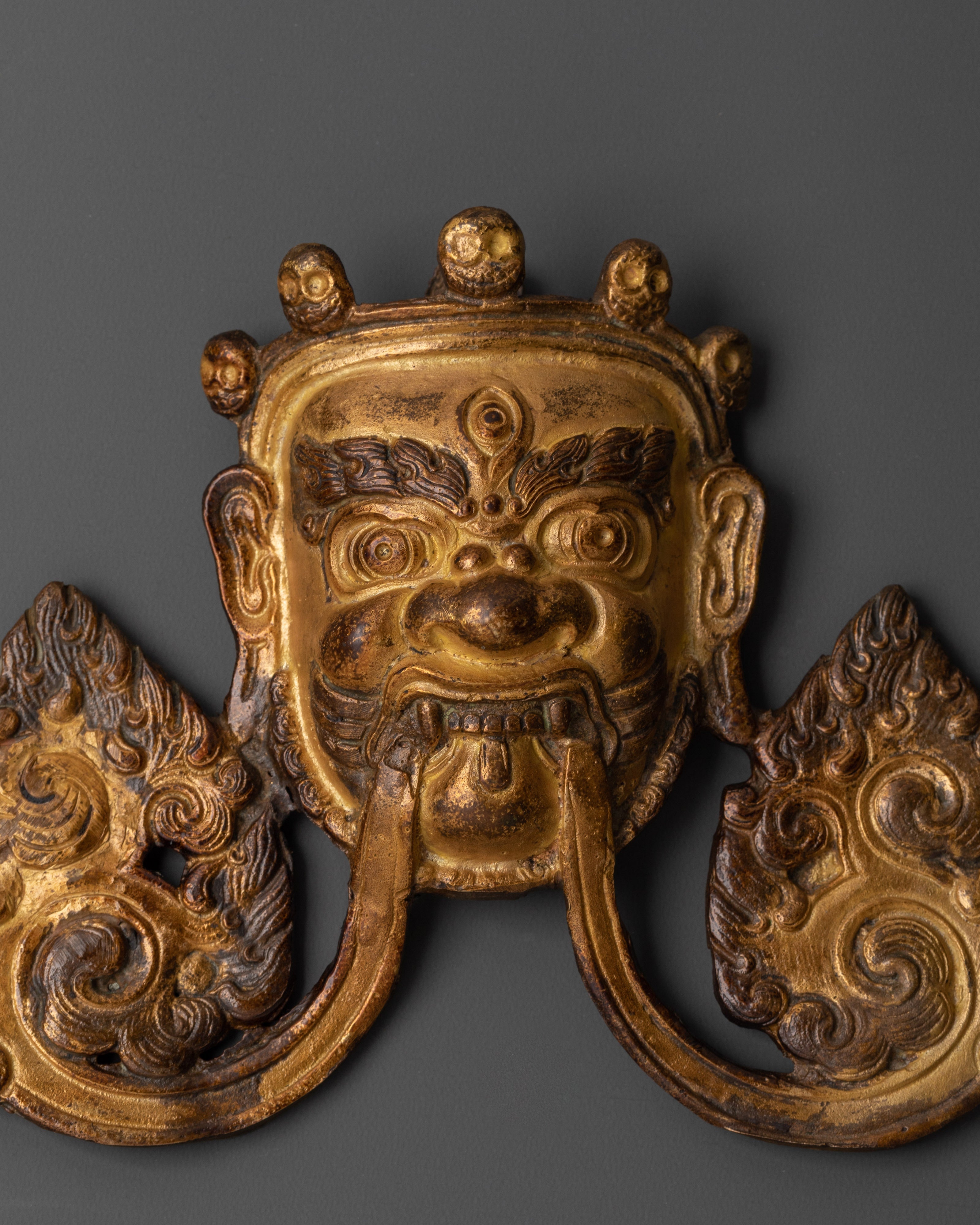 Copper And Gold Plated Spiritual Wall Hanging | Sacred Home Decor