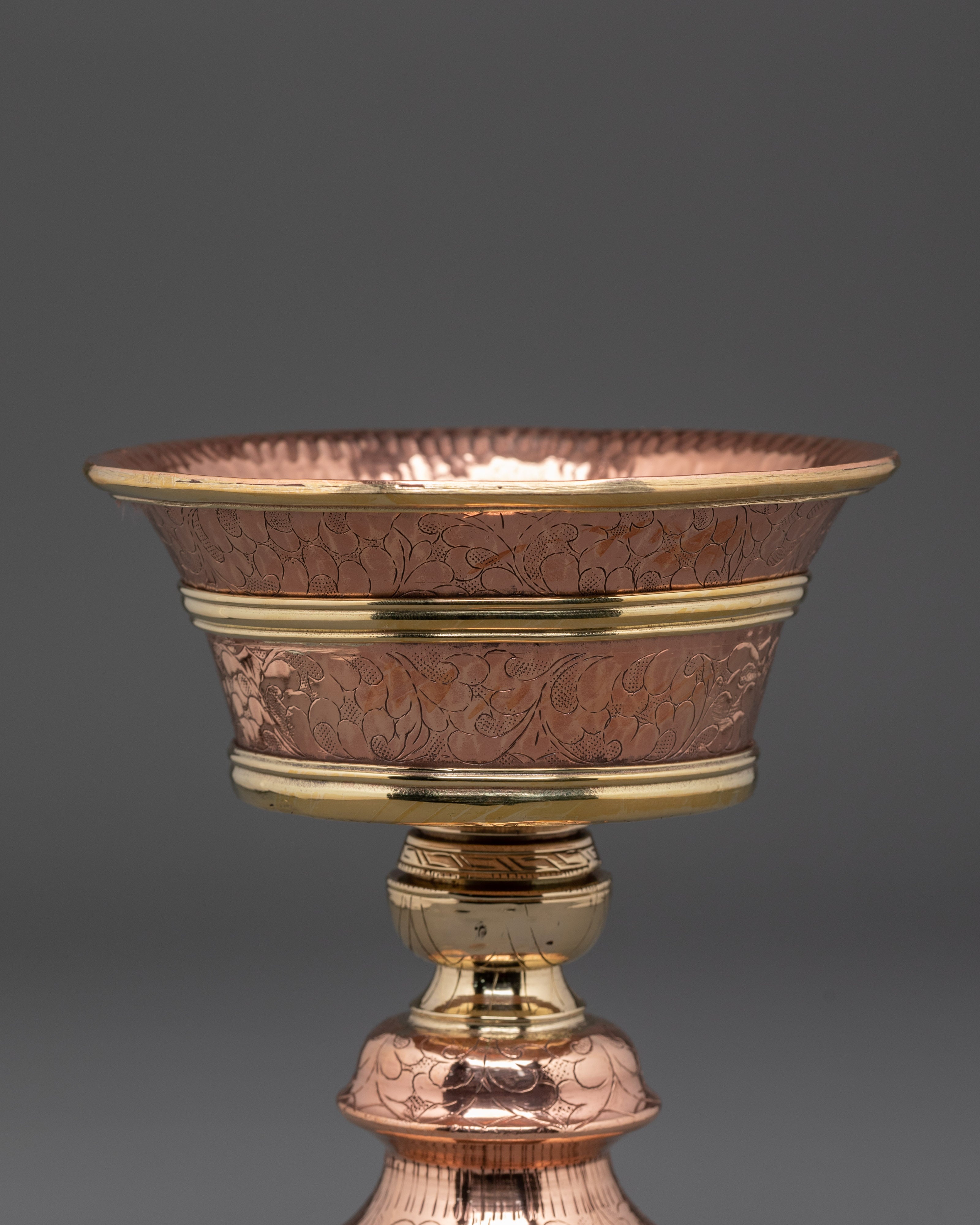 Spiritual Butter Lamp | Brass Lamp for Meditation and Rituals