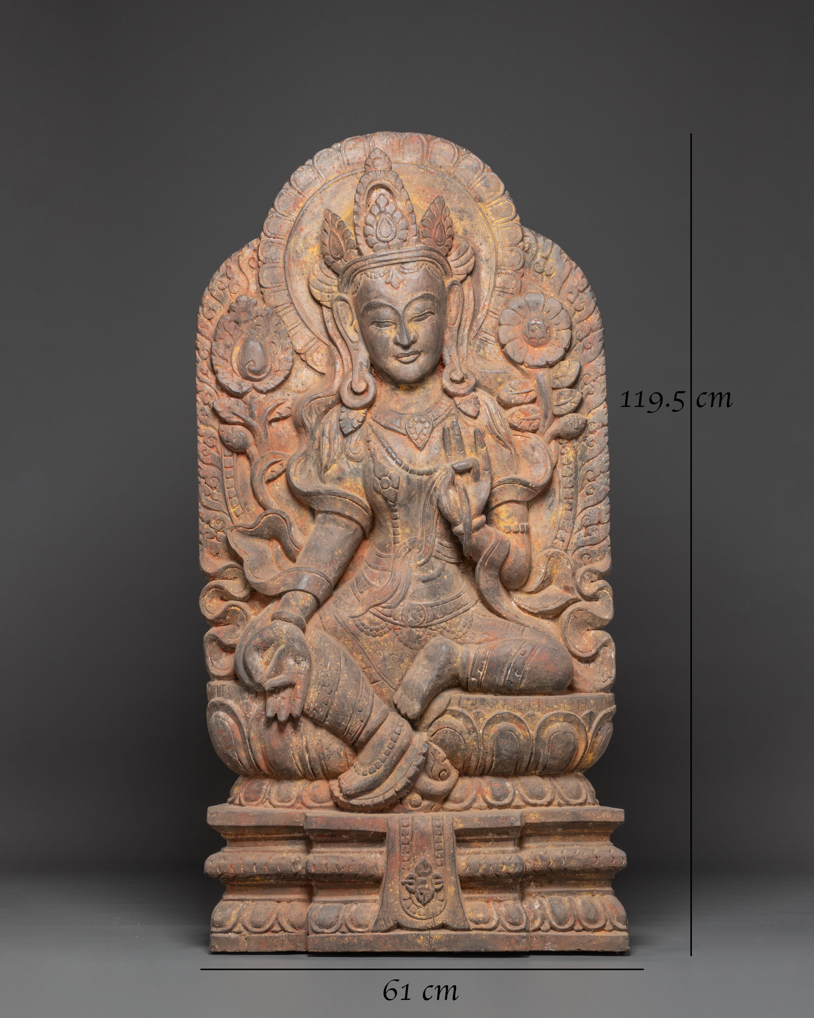 Wooden Shyama Tara Statue | Mother of All Buddhas