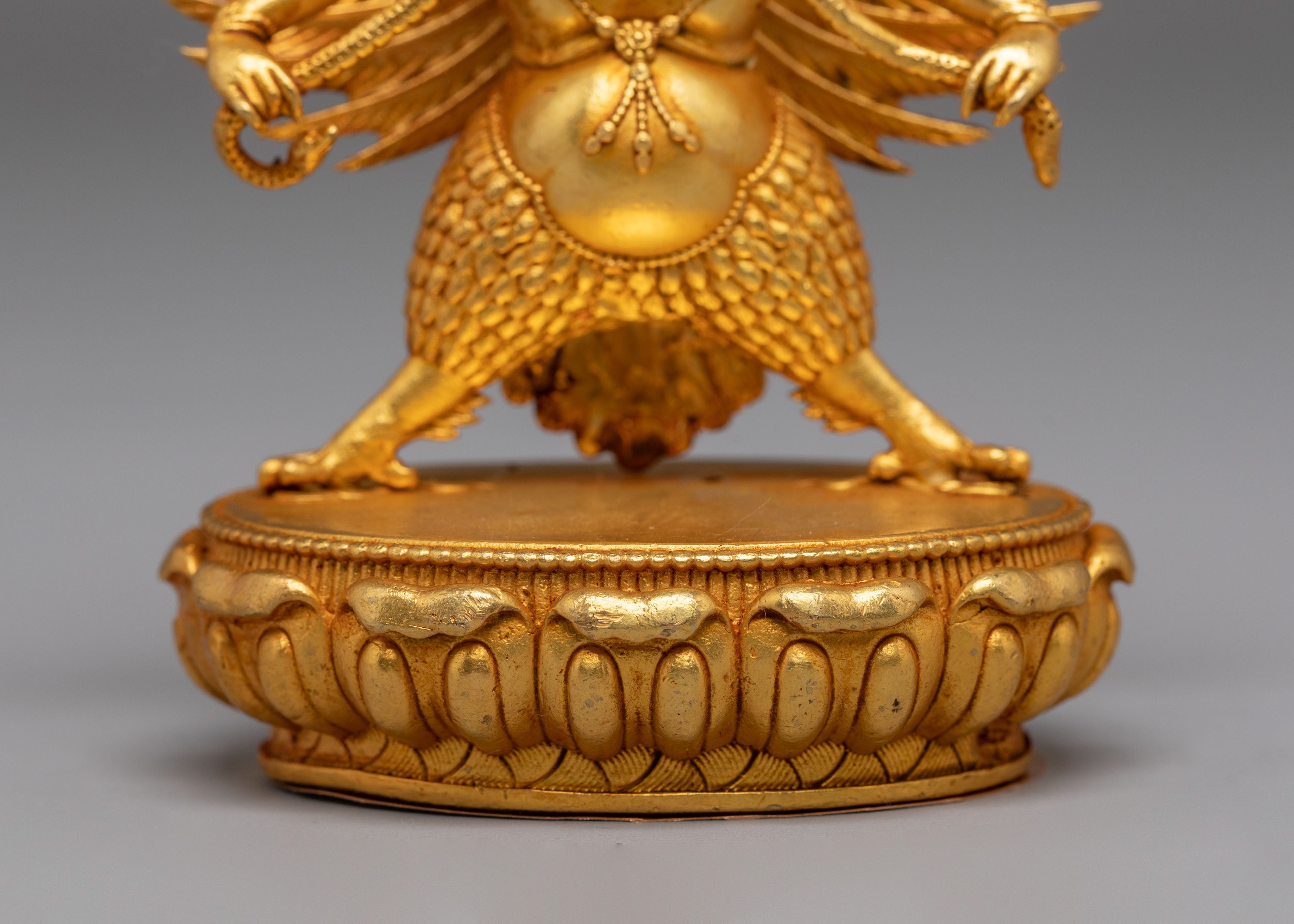 Handmade Mythical Garuda Statue | Himalayan Protective Deity
