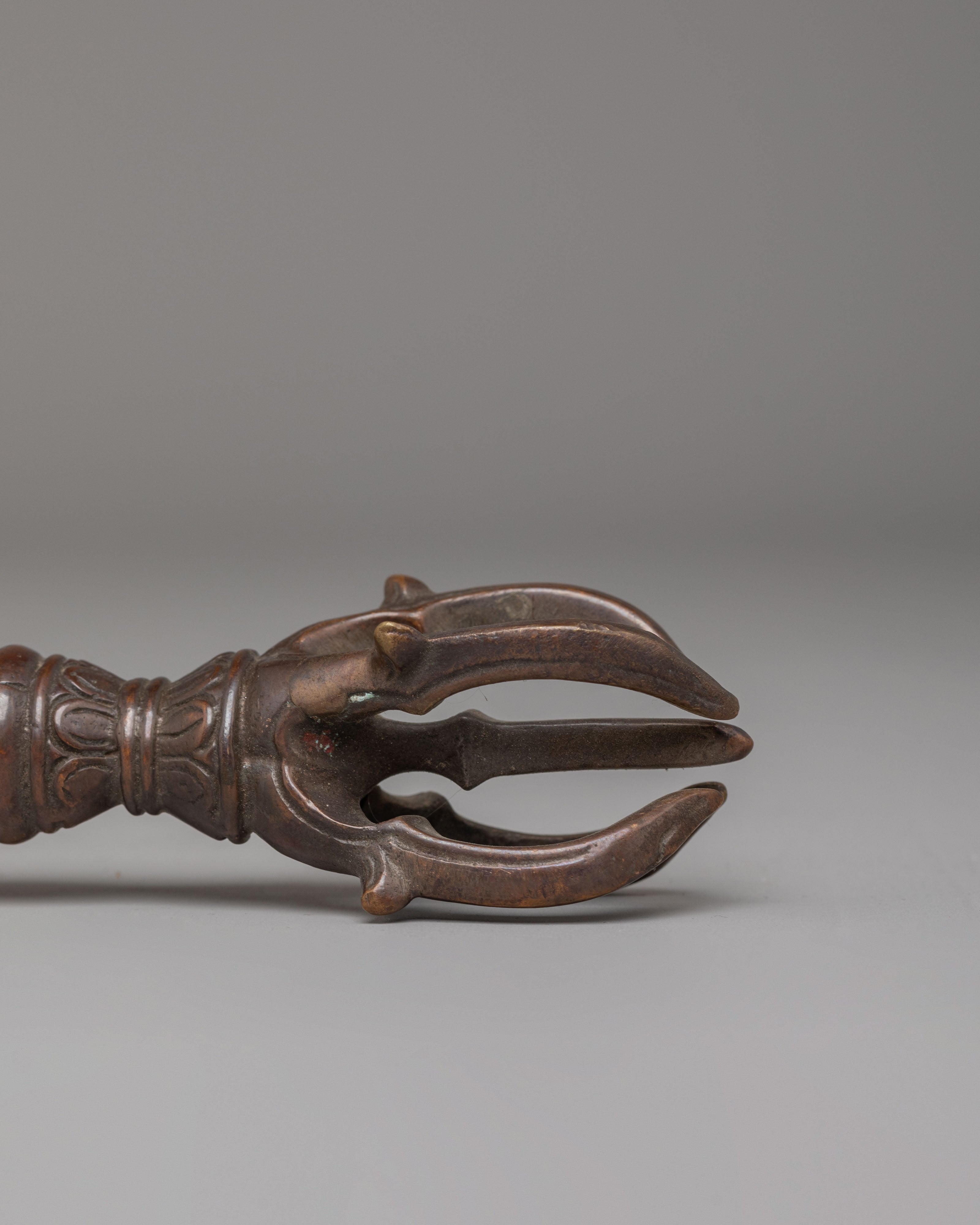 Handmade Buddhist Ritual Vajra | Sacred Tool for Spiritual Practice