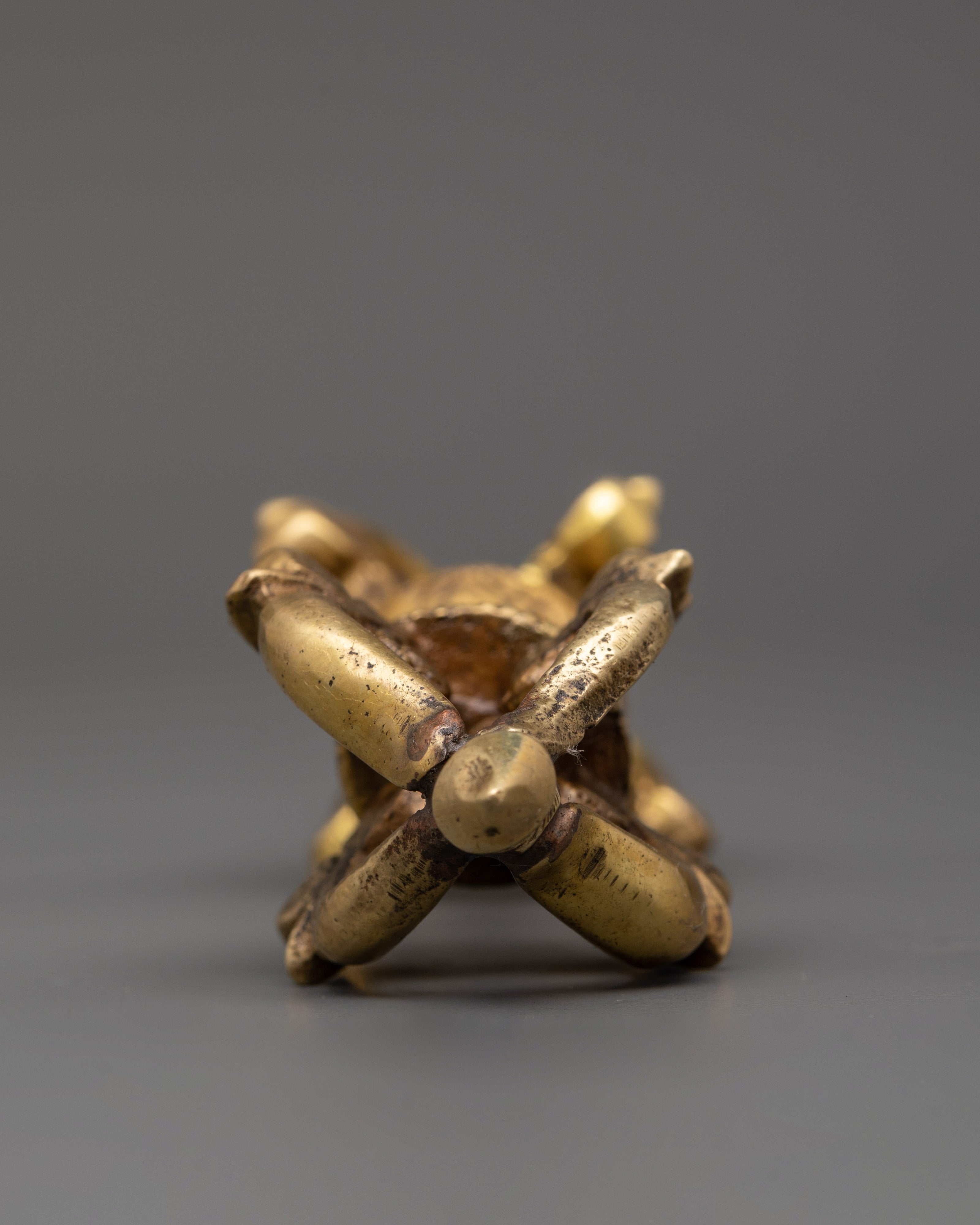 Handcrafted Brass Vajra Dorje | Buddhist Ritual Symbol
