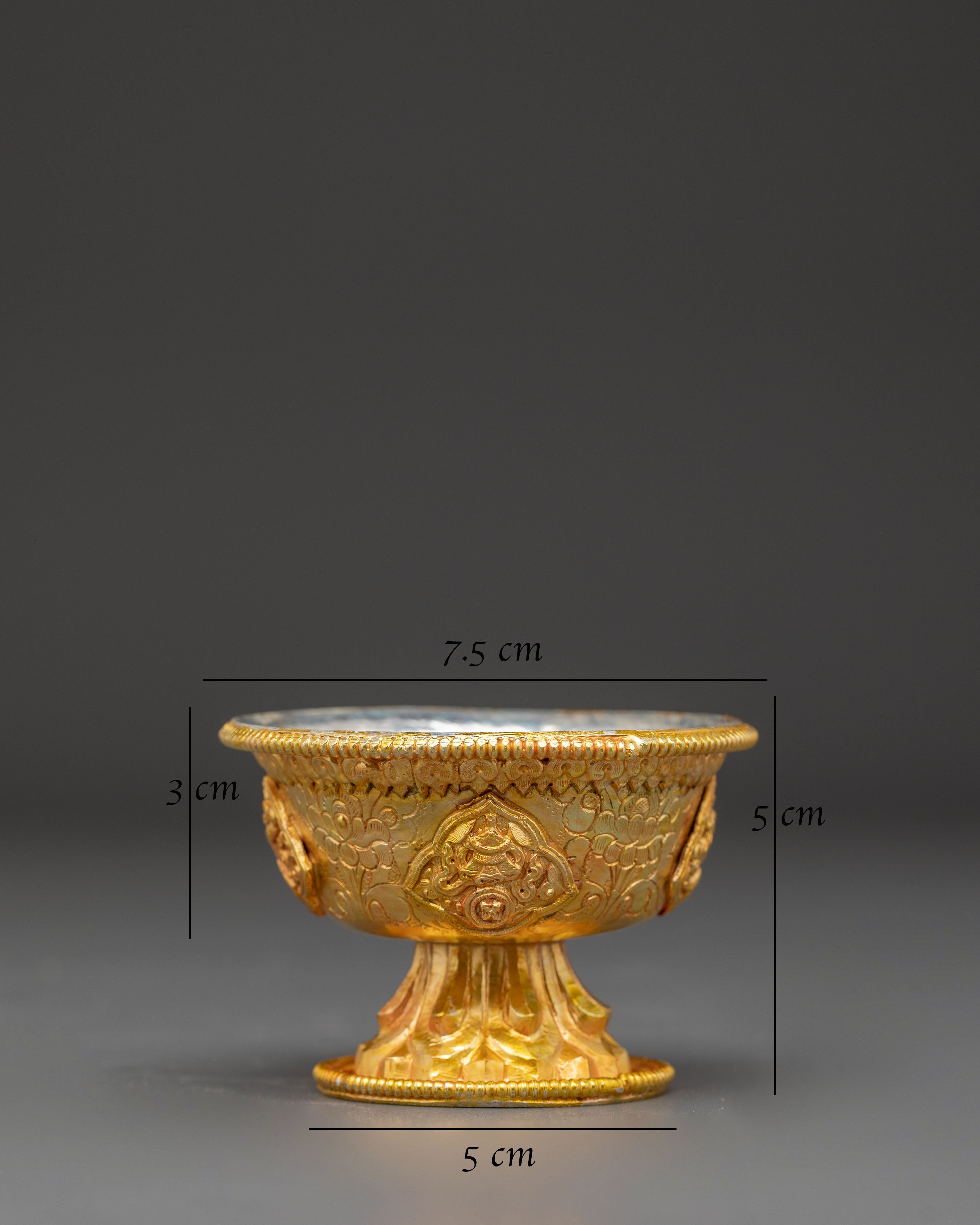 Ritual Offering Bowl Set | Tibetan Buddhist Altar