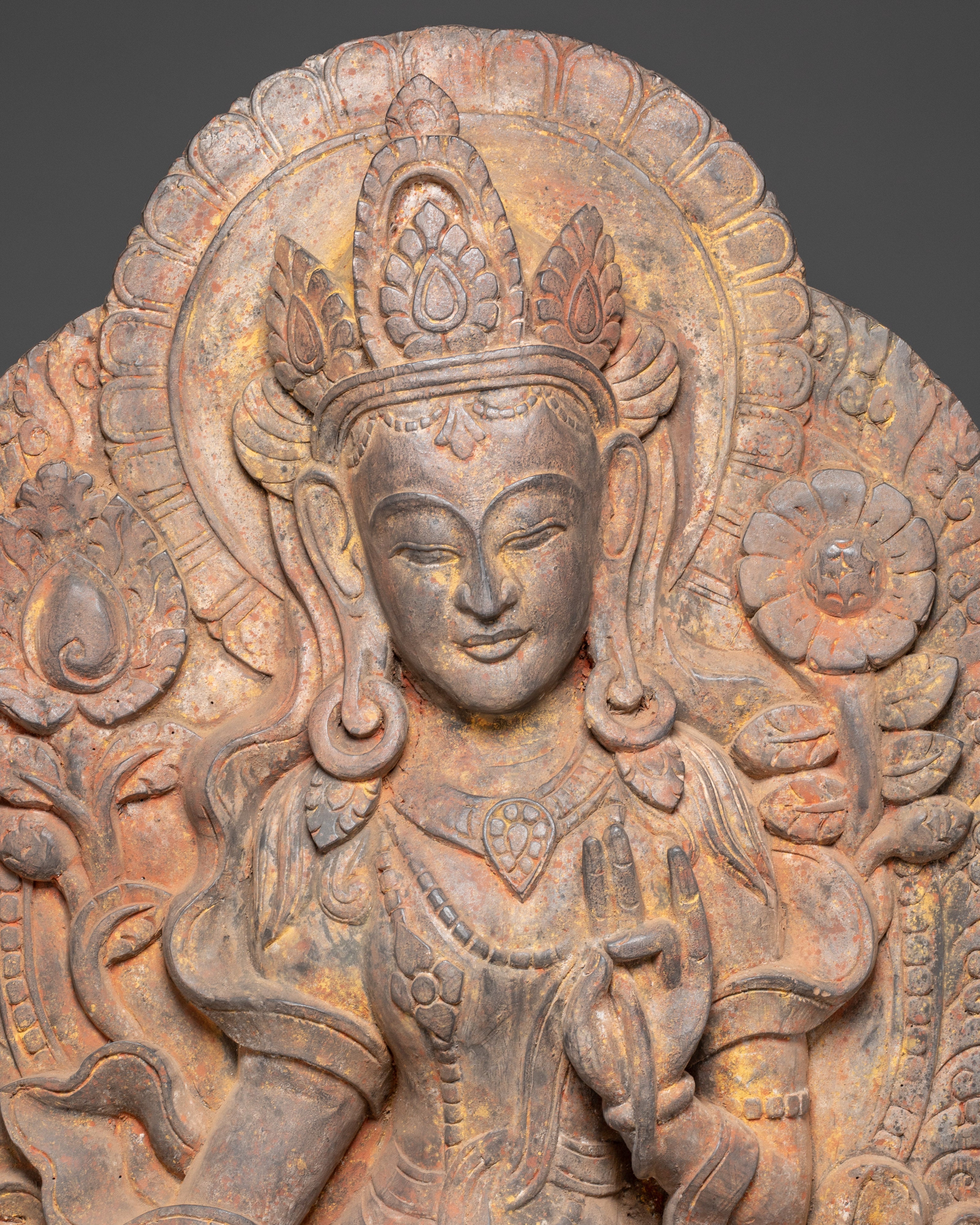 Wooden Shyama Tara Statue | Mother of All Buddhas
