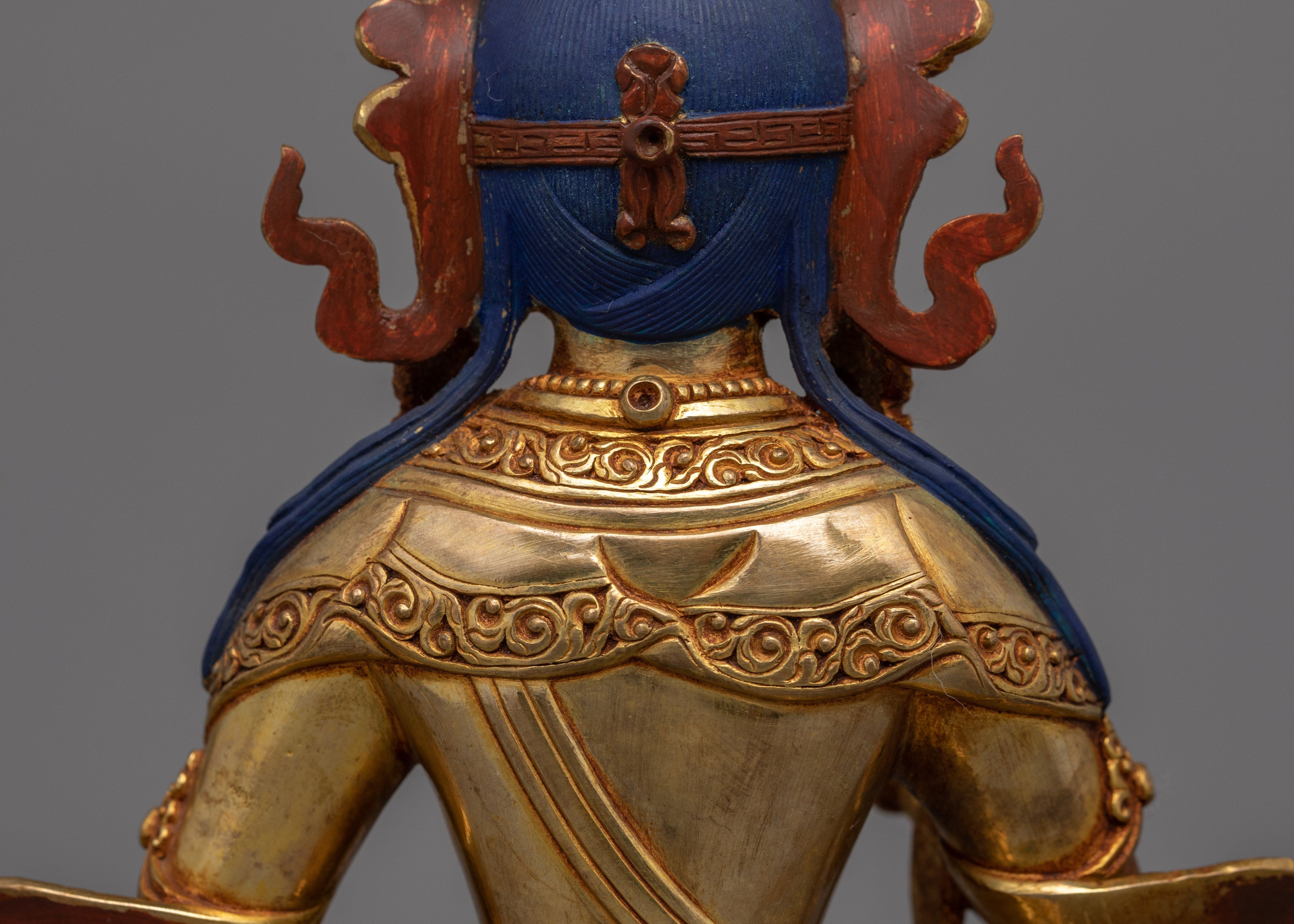 Handcrafted Vajrasattva Buddhist Sculpture | Deity of Purification