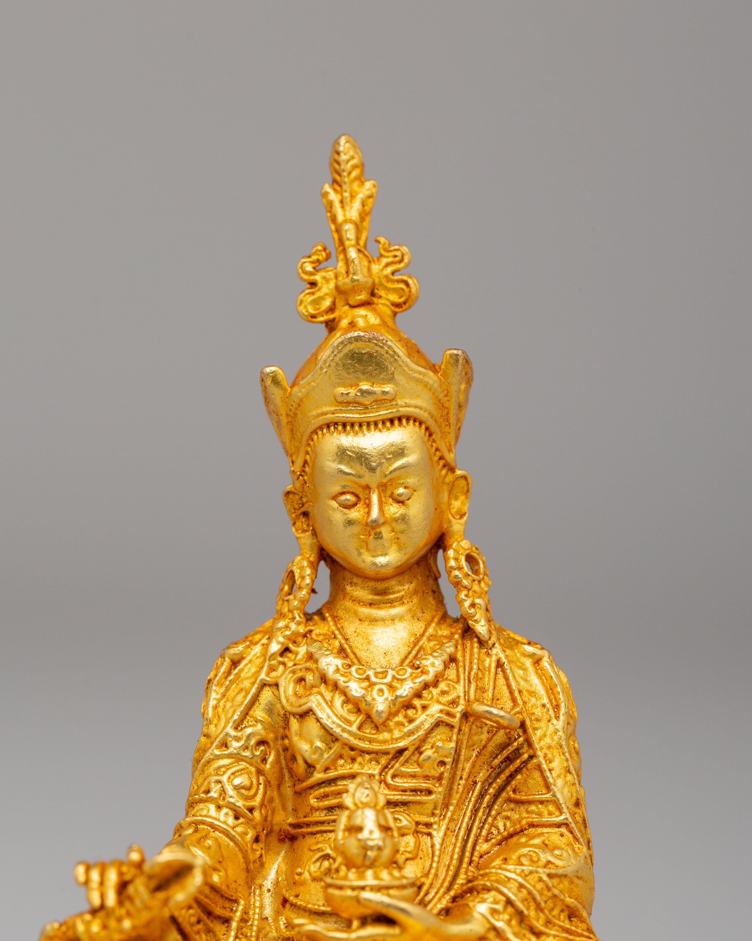 Sacred Guru Rinpoche Shrine Statue | Machine Made Statue
