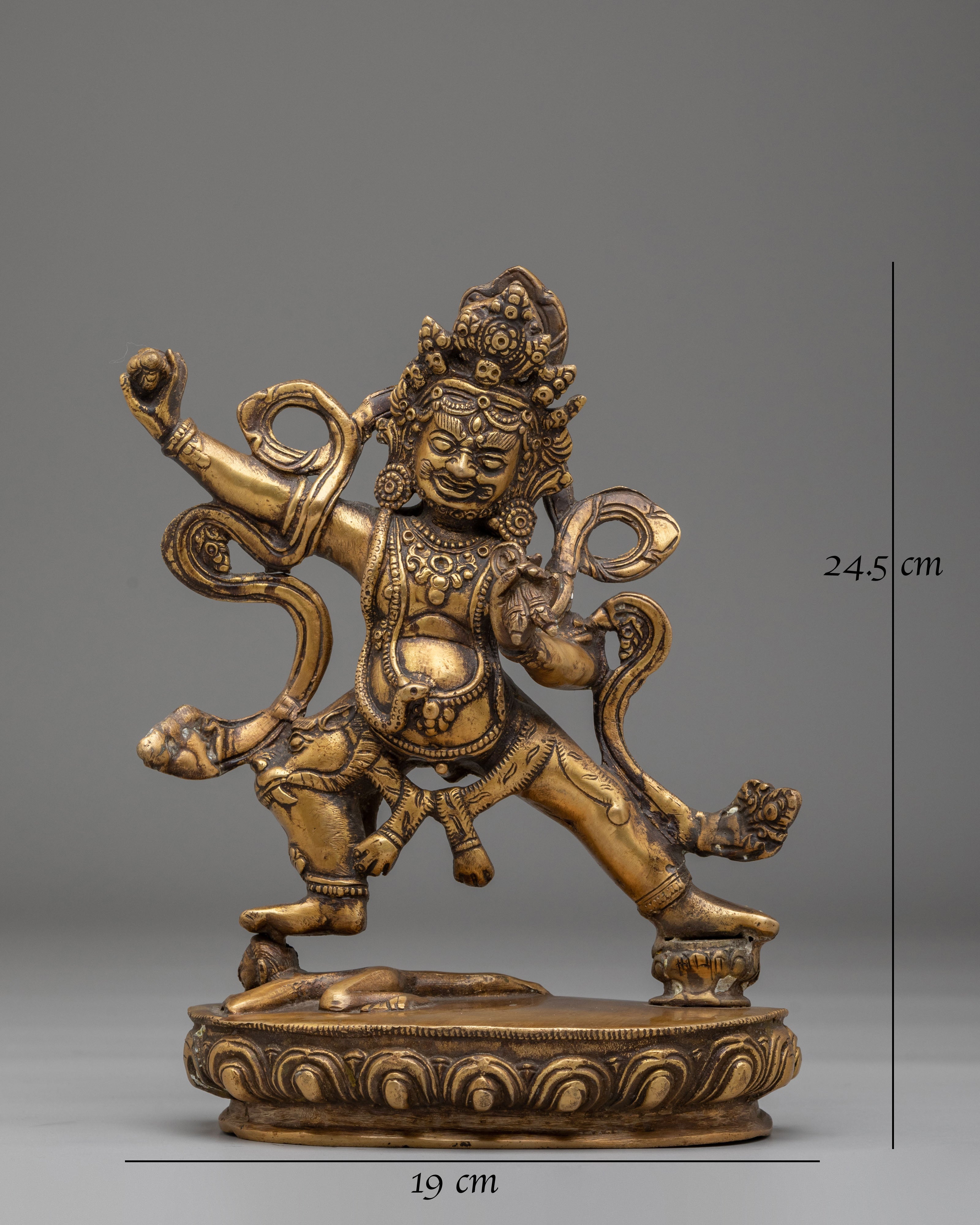 Vajrapani Statue Of Dharma Protection | Handcrafted Vajrapani Art