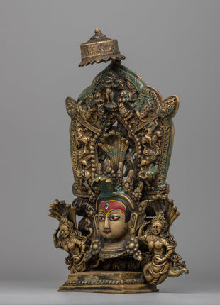 Handicraft Kumari Statue | Sacred Living Goddess of Nepal & Protector of the People