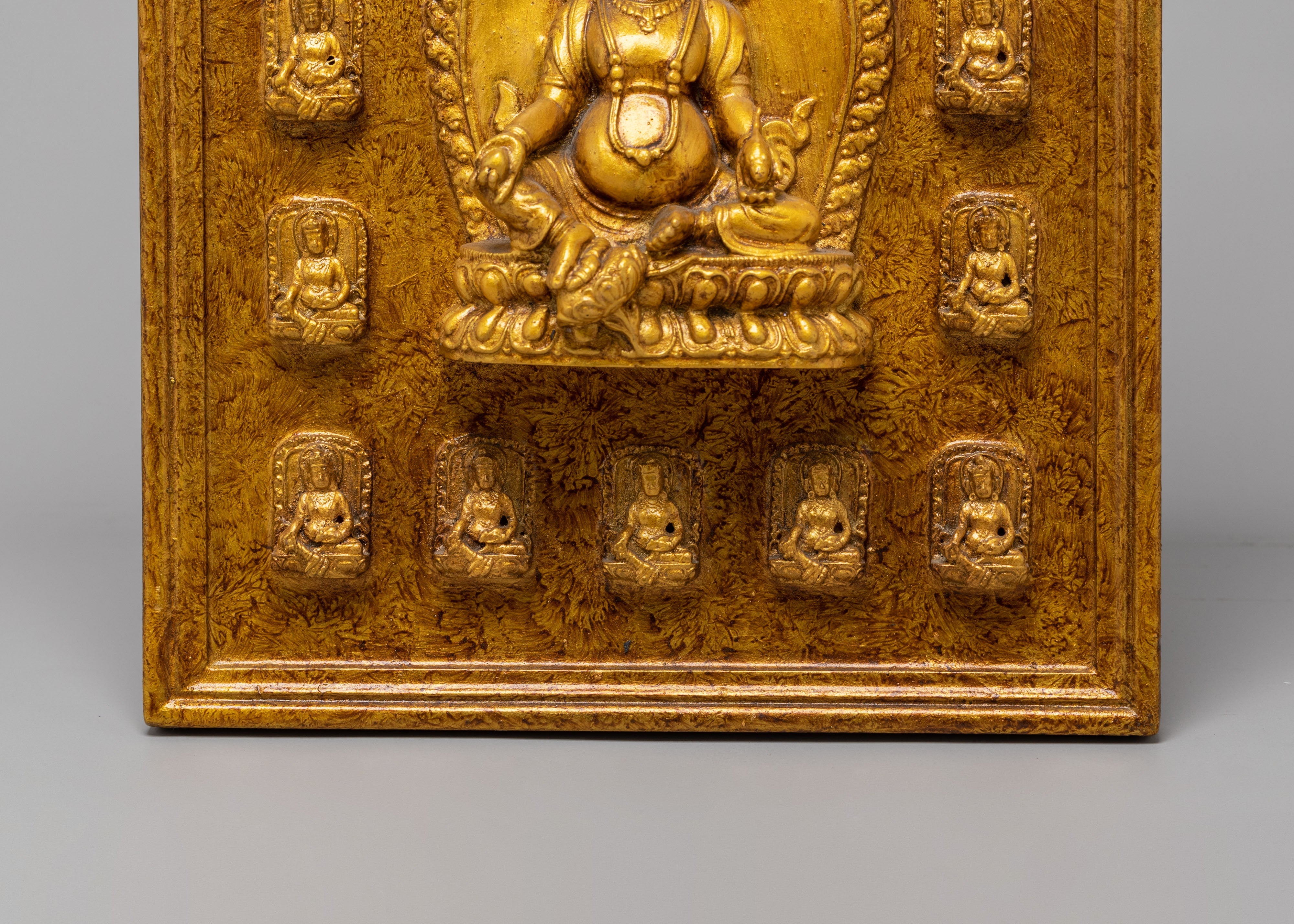 Buddhist Dzambhala Kubera Wall Hanging | Protector of Wealth and Harmony