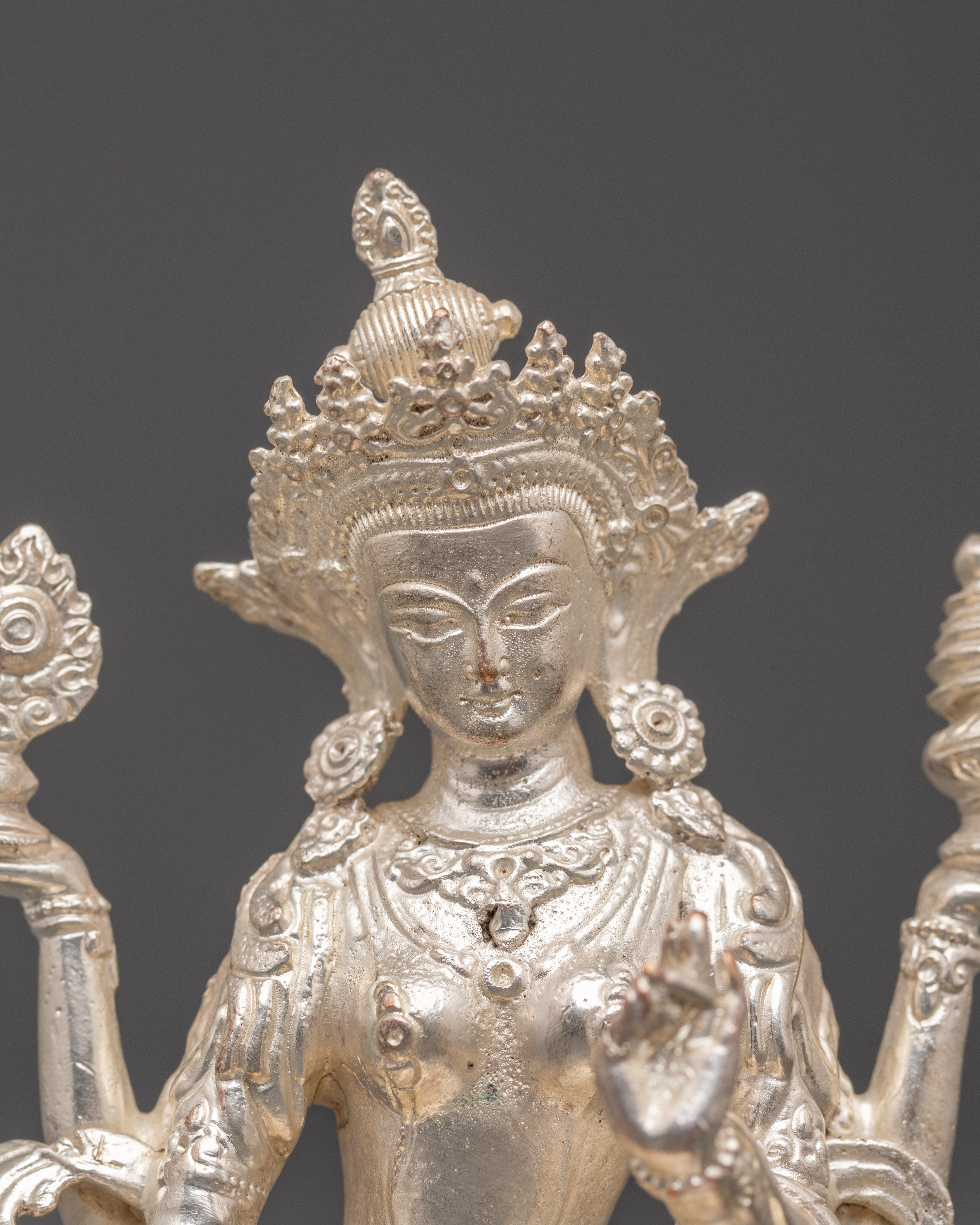 Sacred Wealth Goddess Laxmi Mata Statue | Prosperity & Abundance Idol