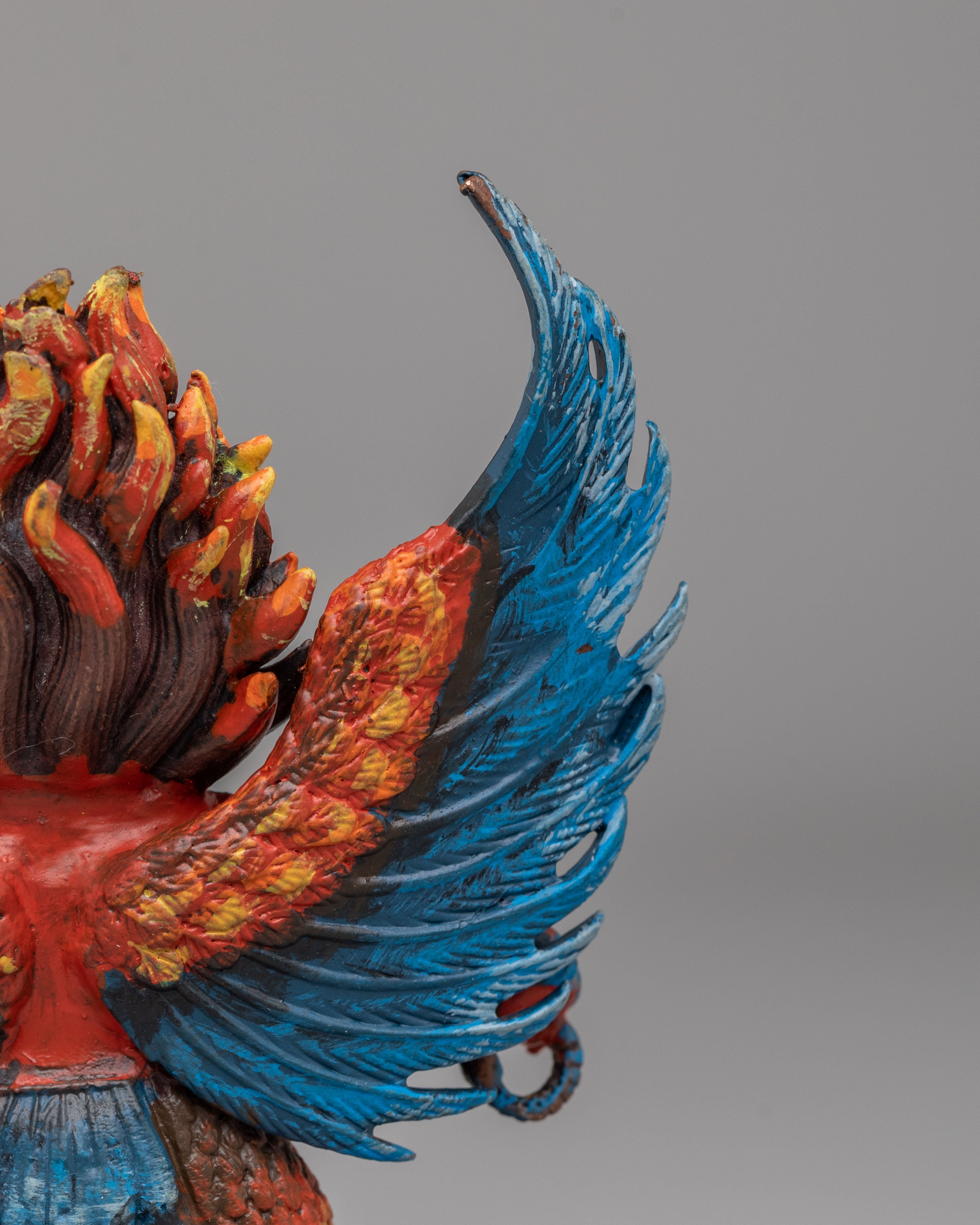 Himalayan Garuda Sculpture | Traditional Sacred Artwork