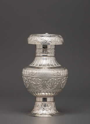 Karuwa Traditional Vessel | Water Offering Pure Silver Karuwa