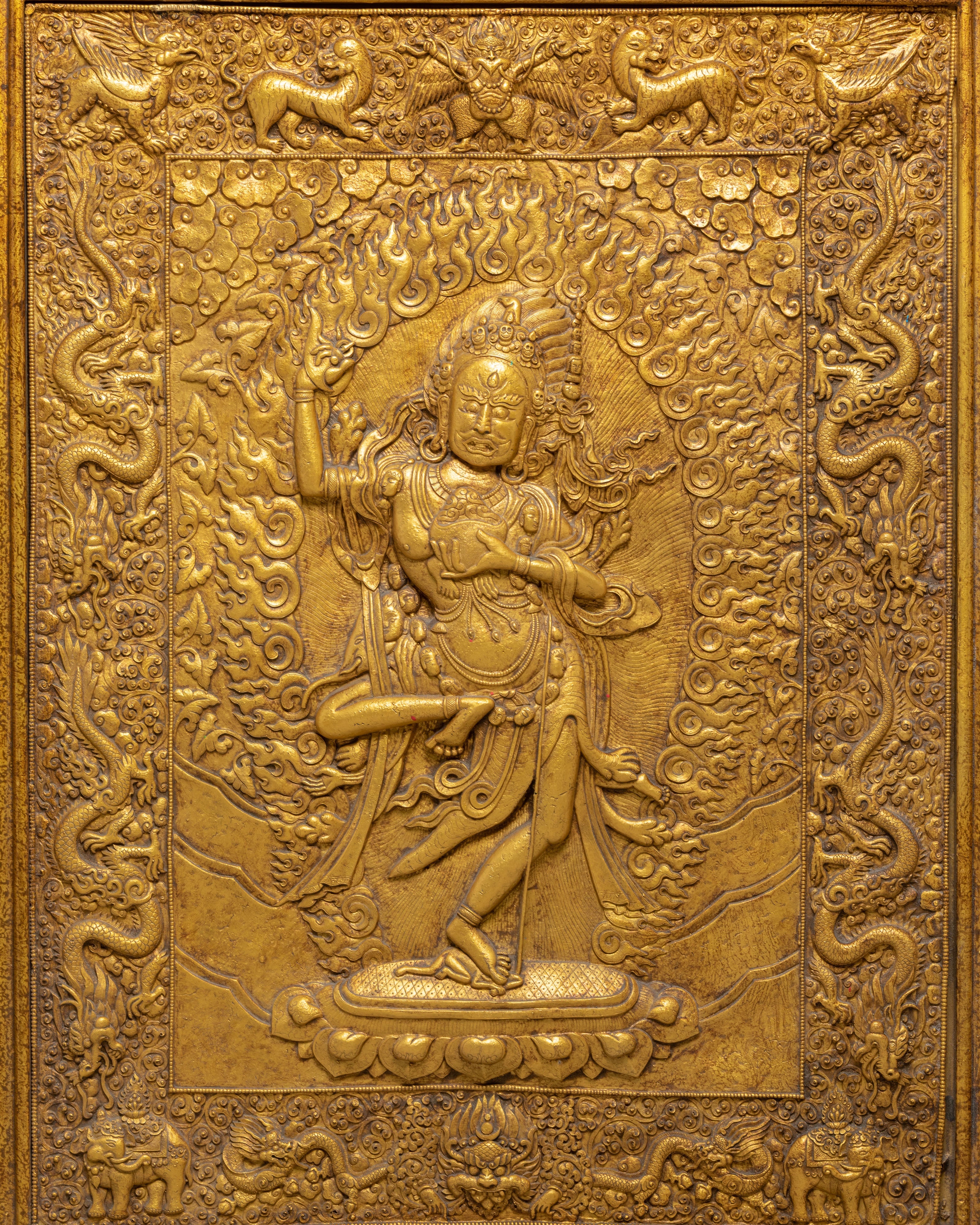 Dorje Phagmo Thangka Wall Hanging | Tibetan Art