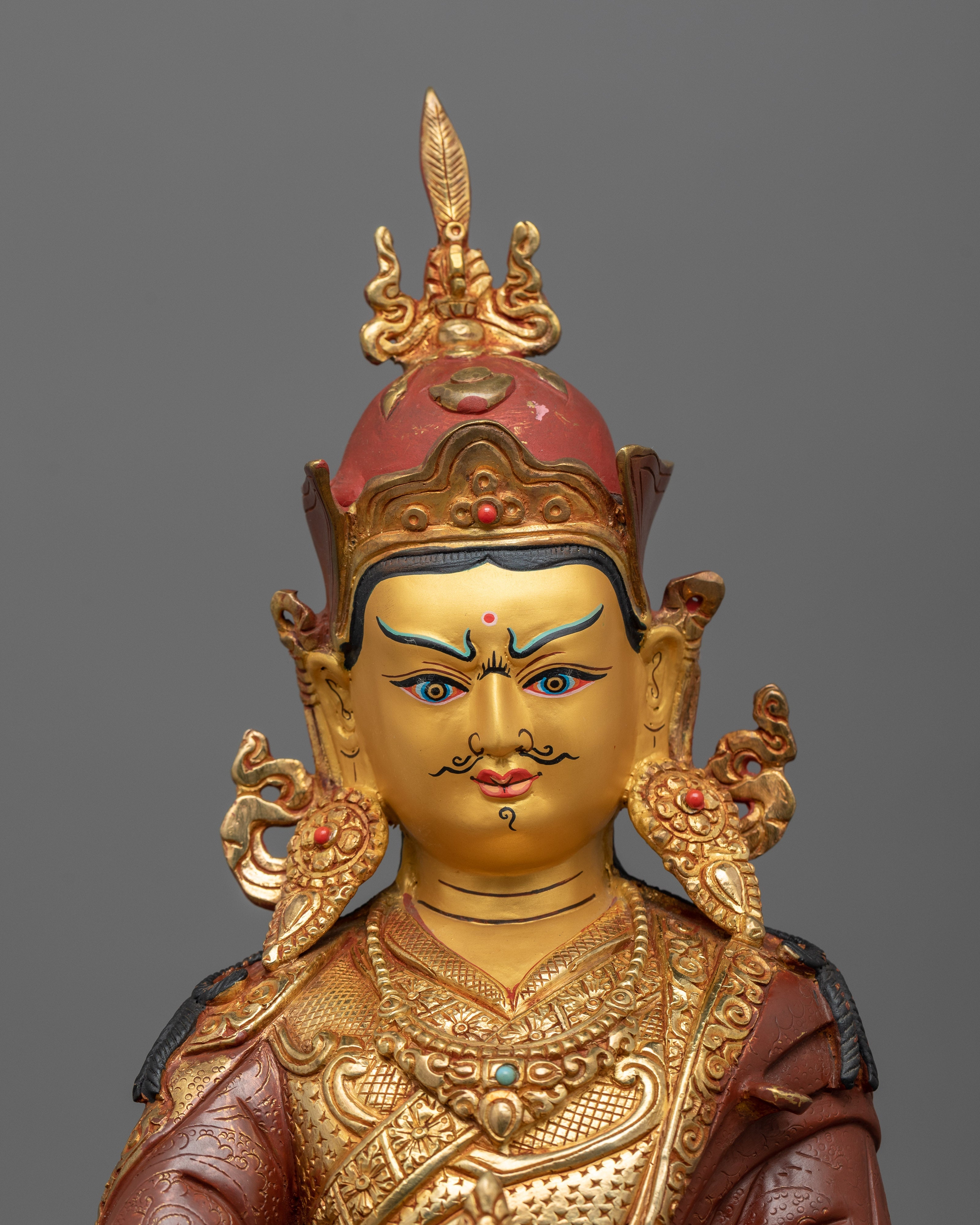 Rinpoche Guru Padmasambhava Statue for Shrine | Precious Lotus Born Master