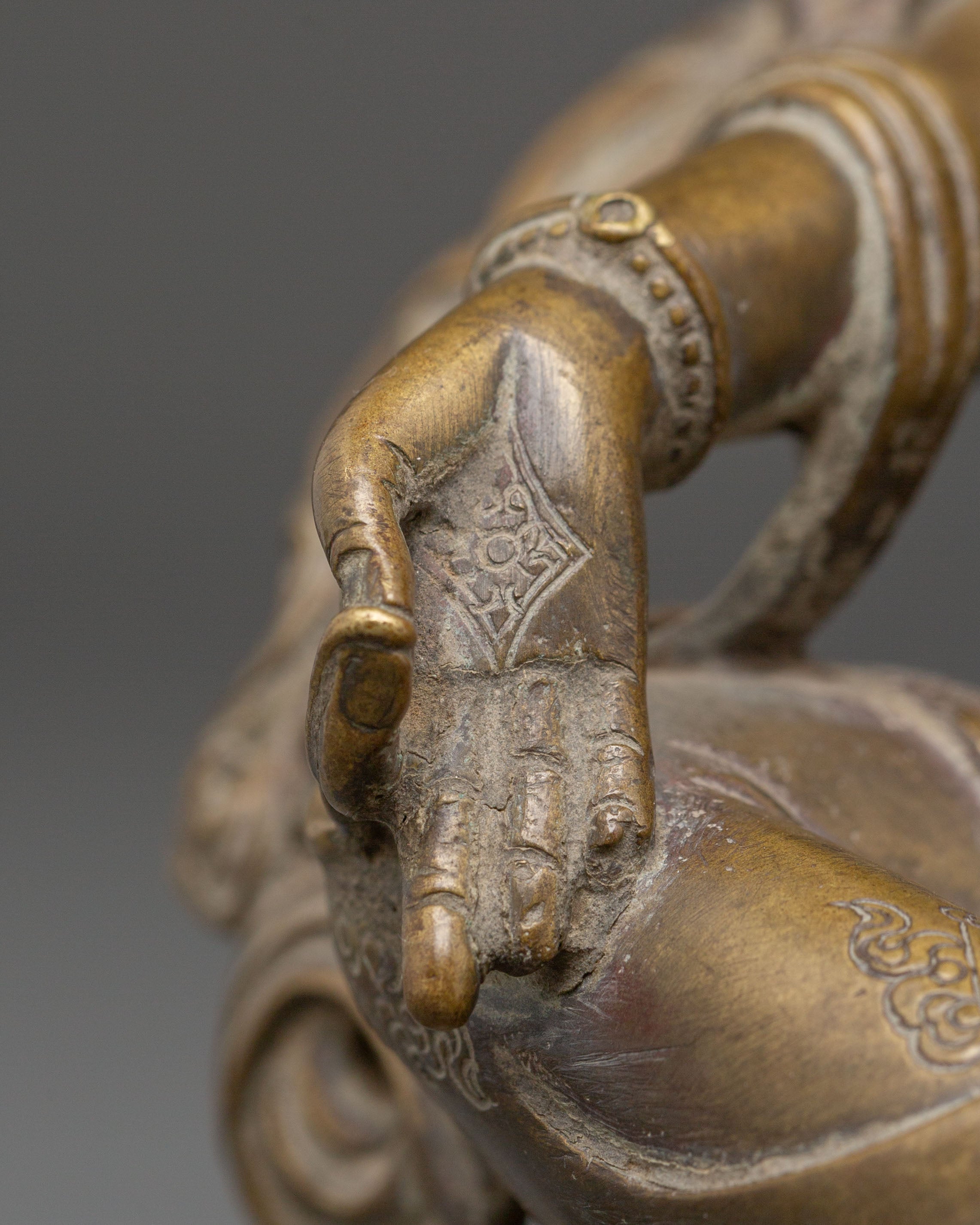 Spiritual Mother of Liberation Green Tara Statue | Tibetan Buddhist Copper Sculpture