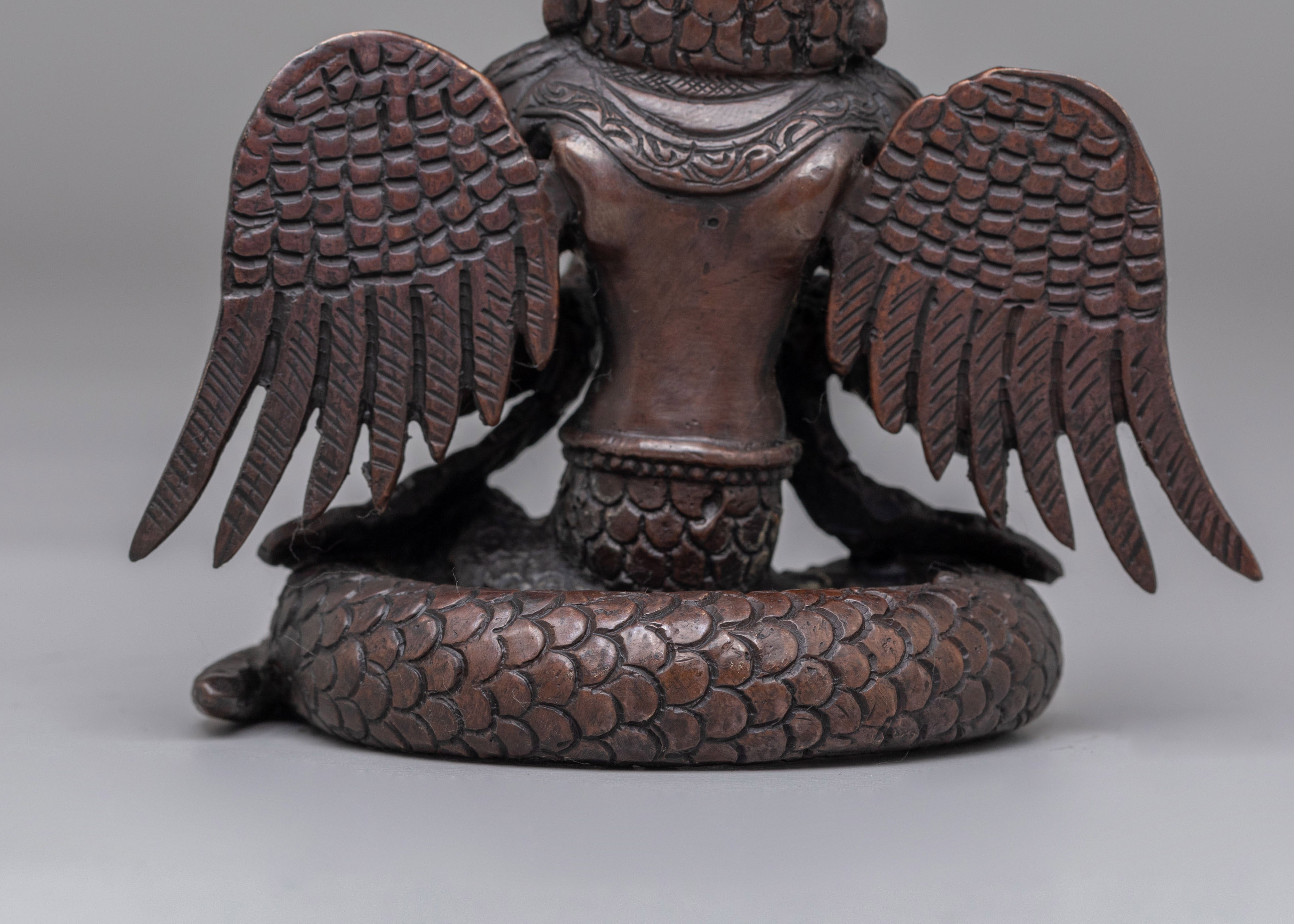Handmade Ritual Naag Kanya Statue | Divine Snake Goddess