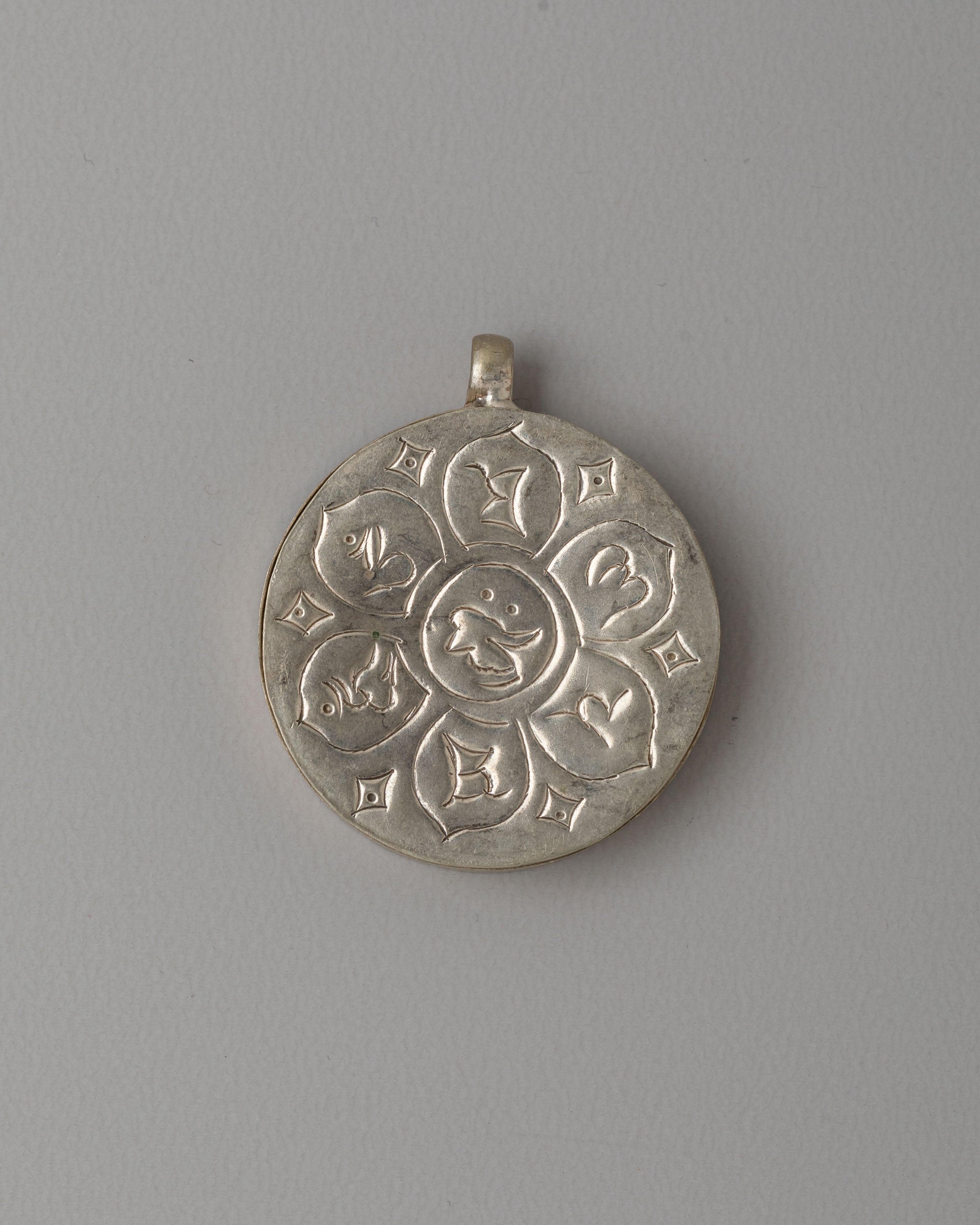 Himalayan Sacred Tibetan Locket | Handcrafted Spiritual Pendant