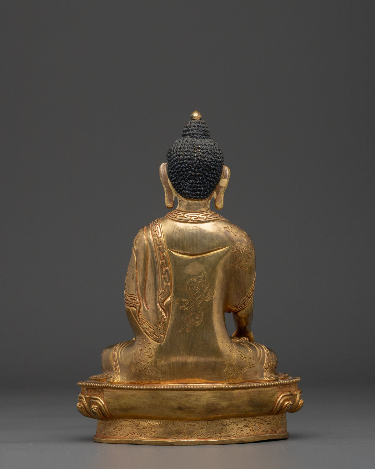 Handcrafted Three Buddha Statue Set | Spiritual Altar Decor