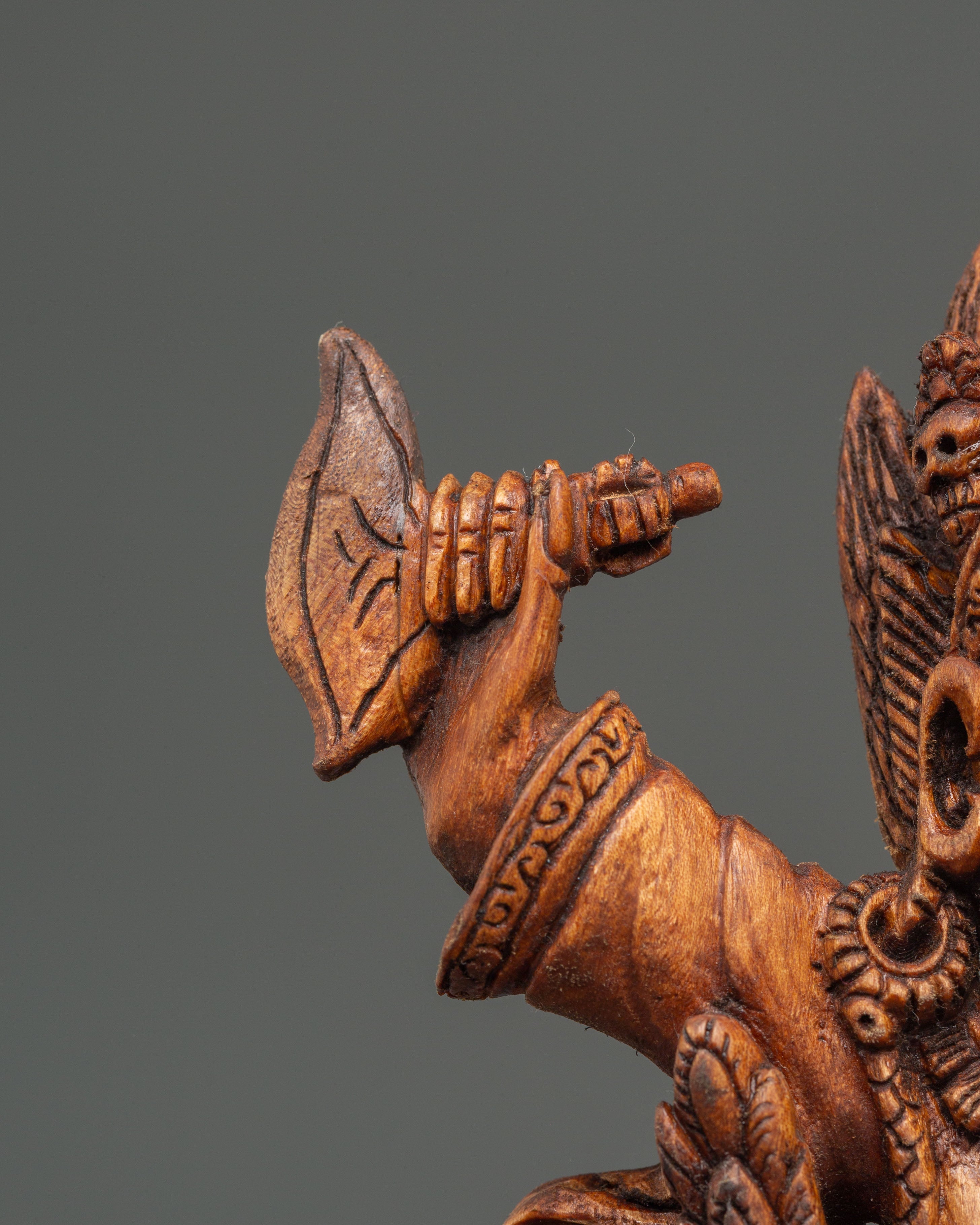 Mahakala Bernakchen Enlightened Protector Statue | Wrathful Deity Mahakala Artwork