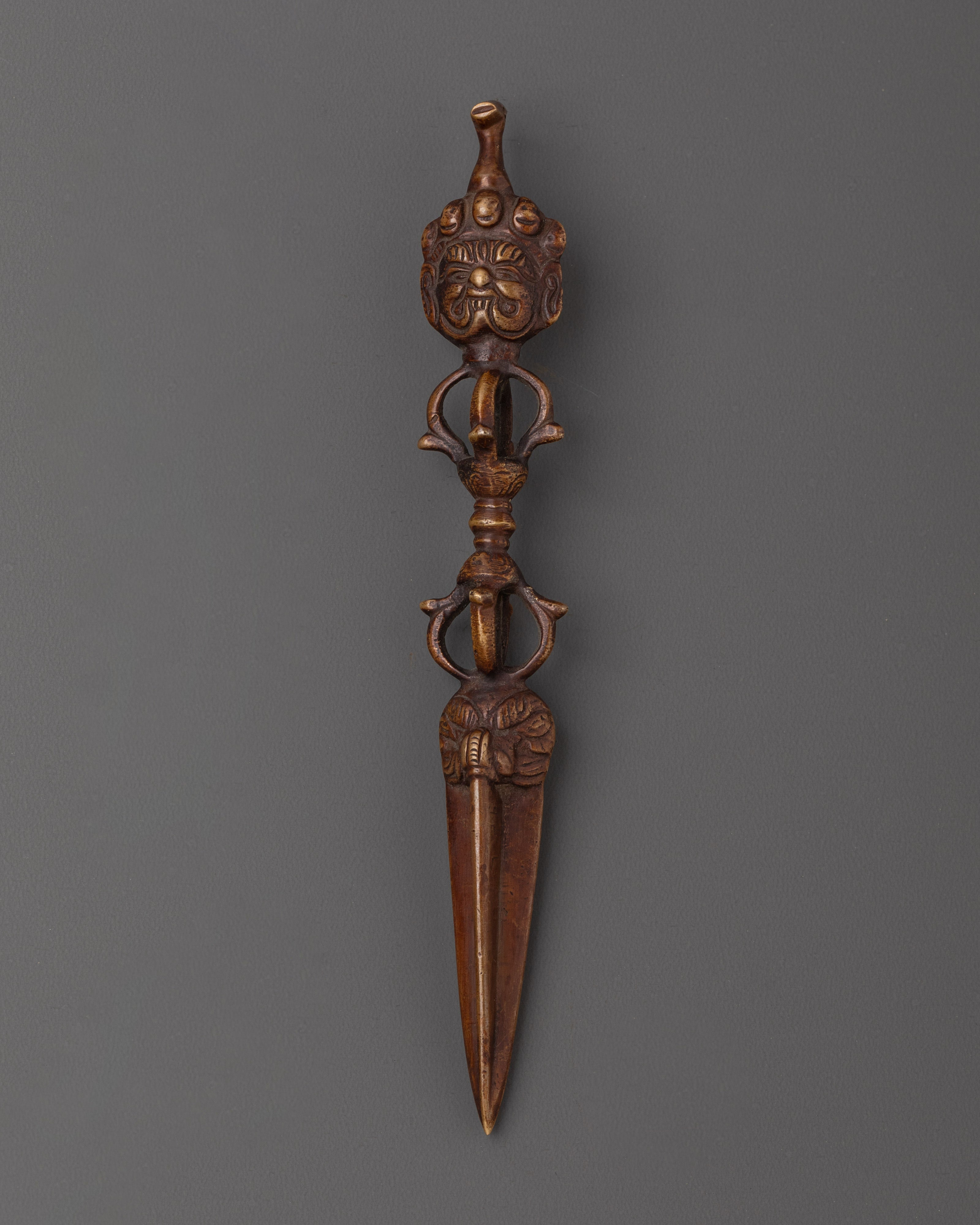 Spiritual Protection Phurba Dagger | Ritual Tool for Meditation and Protection