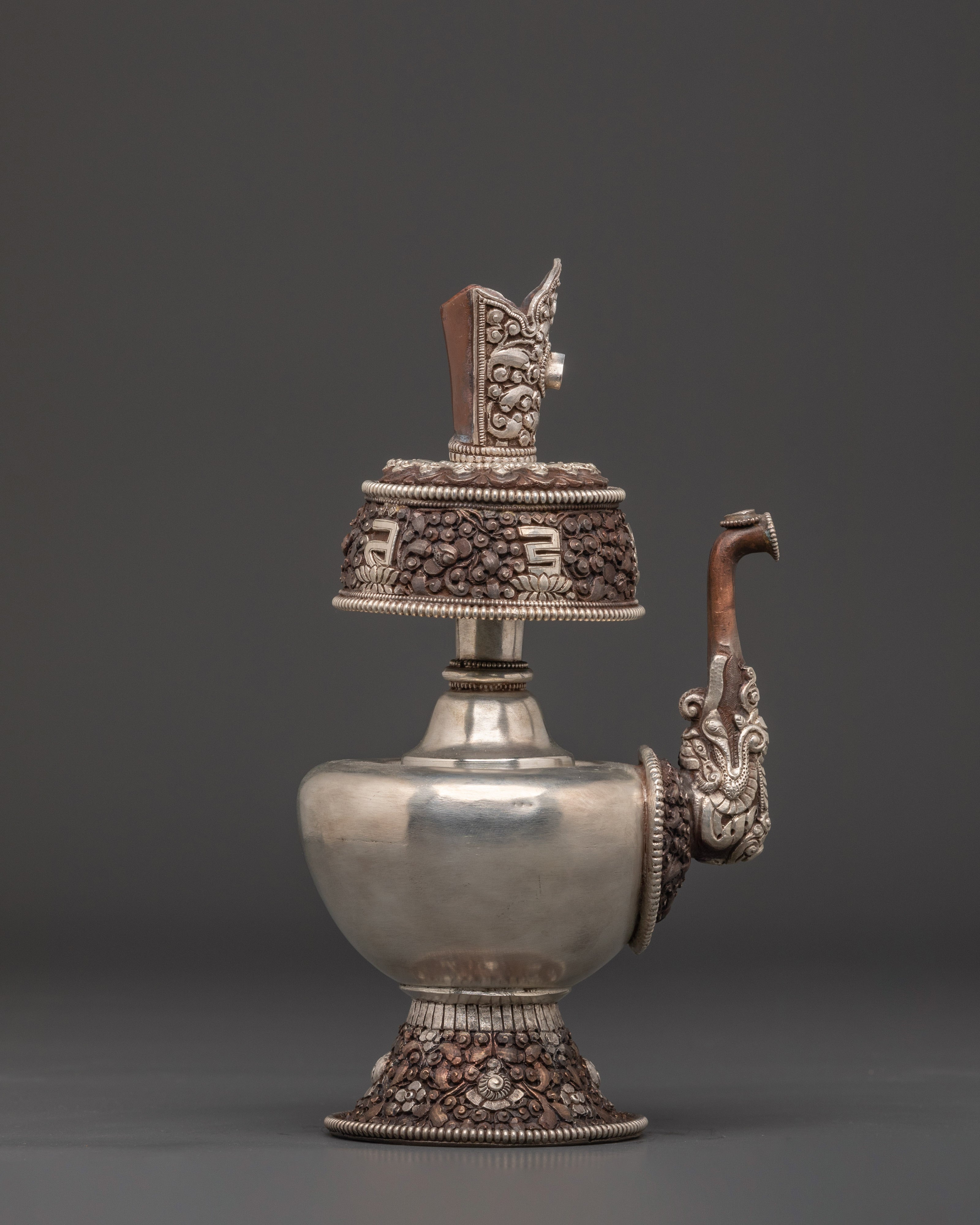 Pair of Tibetan Ritual Bumba | for Altar and Offering Ceremonies