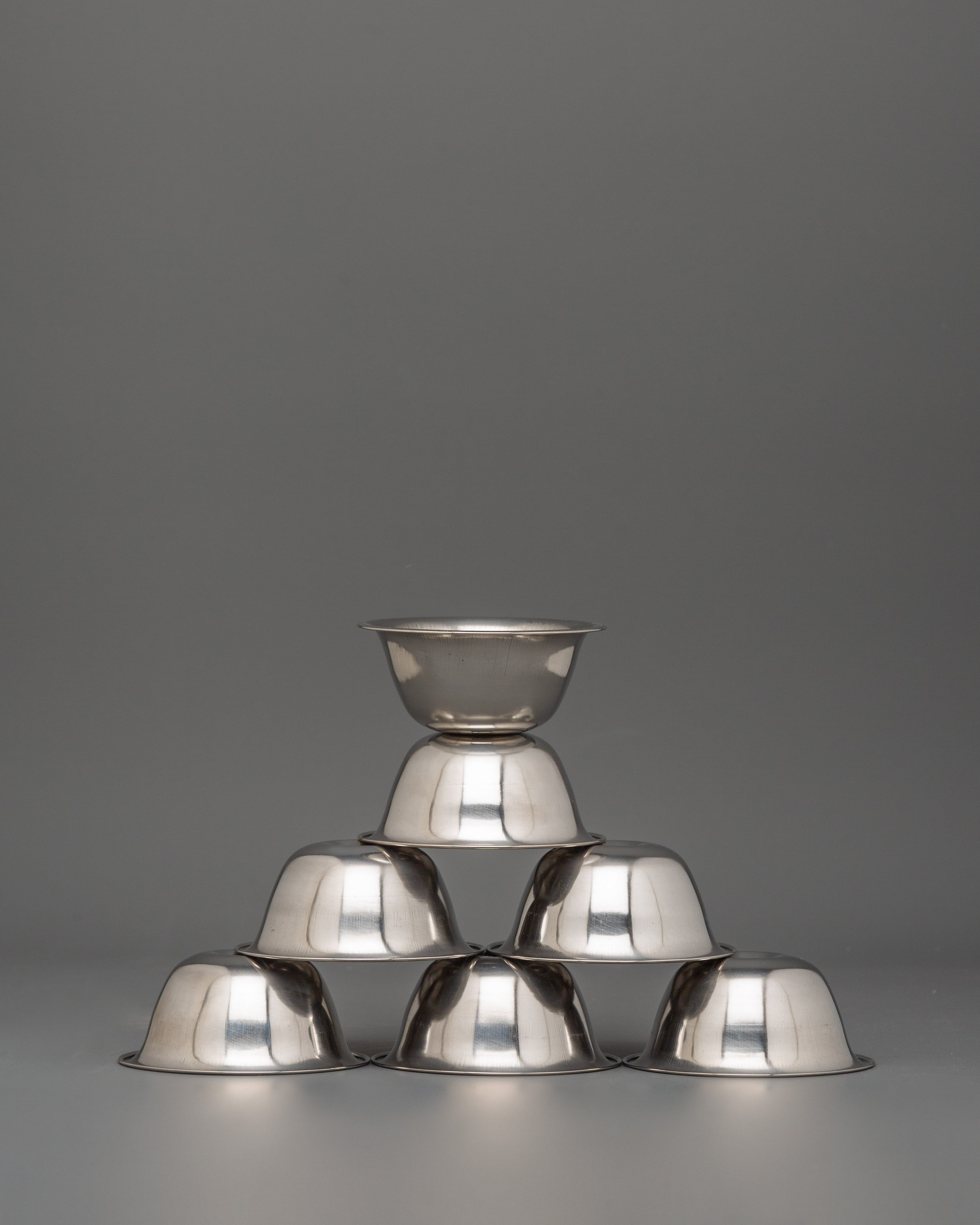 Tibetan Offering Water Bowls | Ritual Meditation Accessories