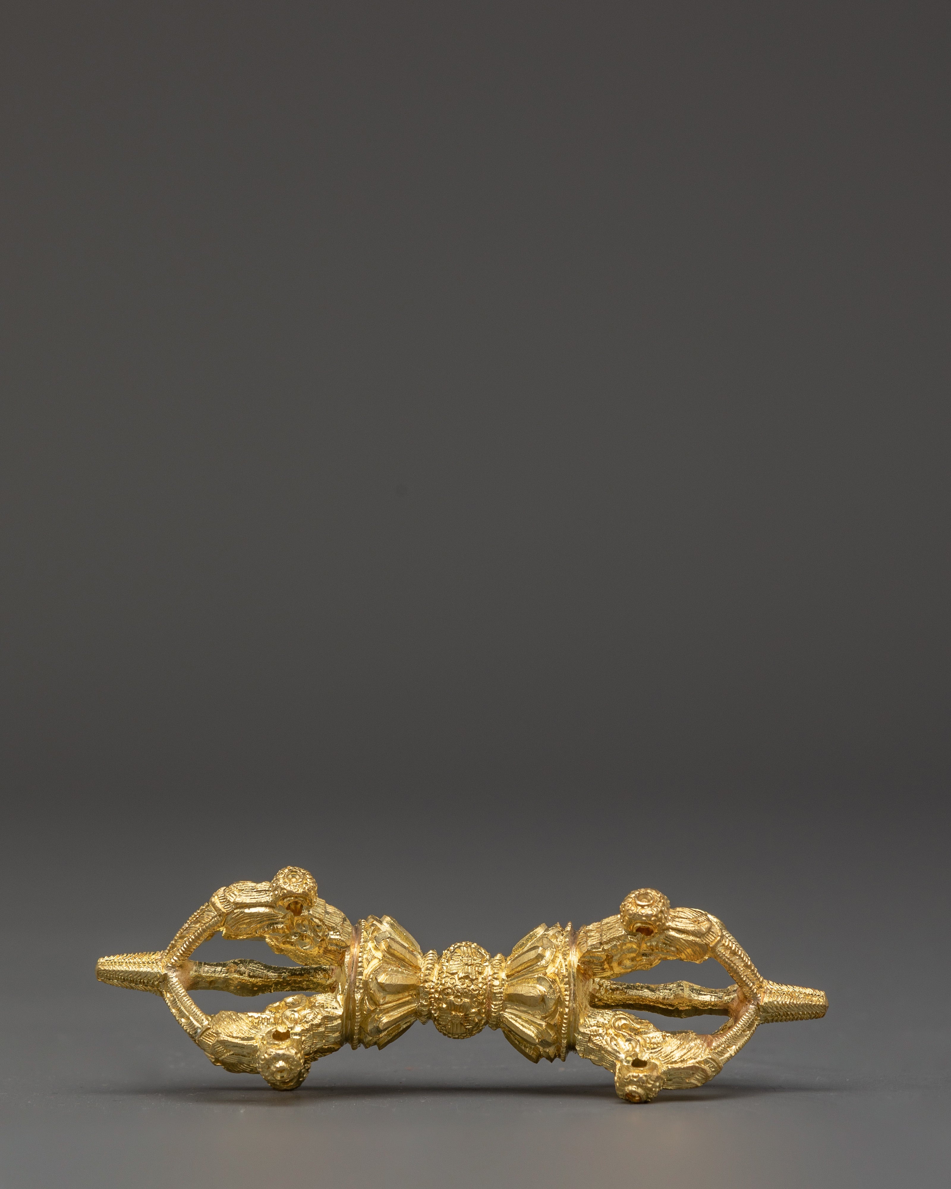 Traditional Tibetan Bell and Vajra Set | Handcrafted Ritual Tools