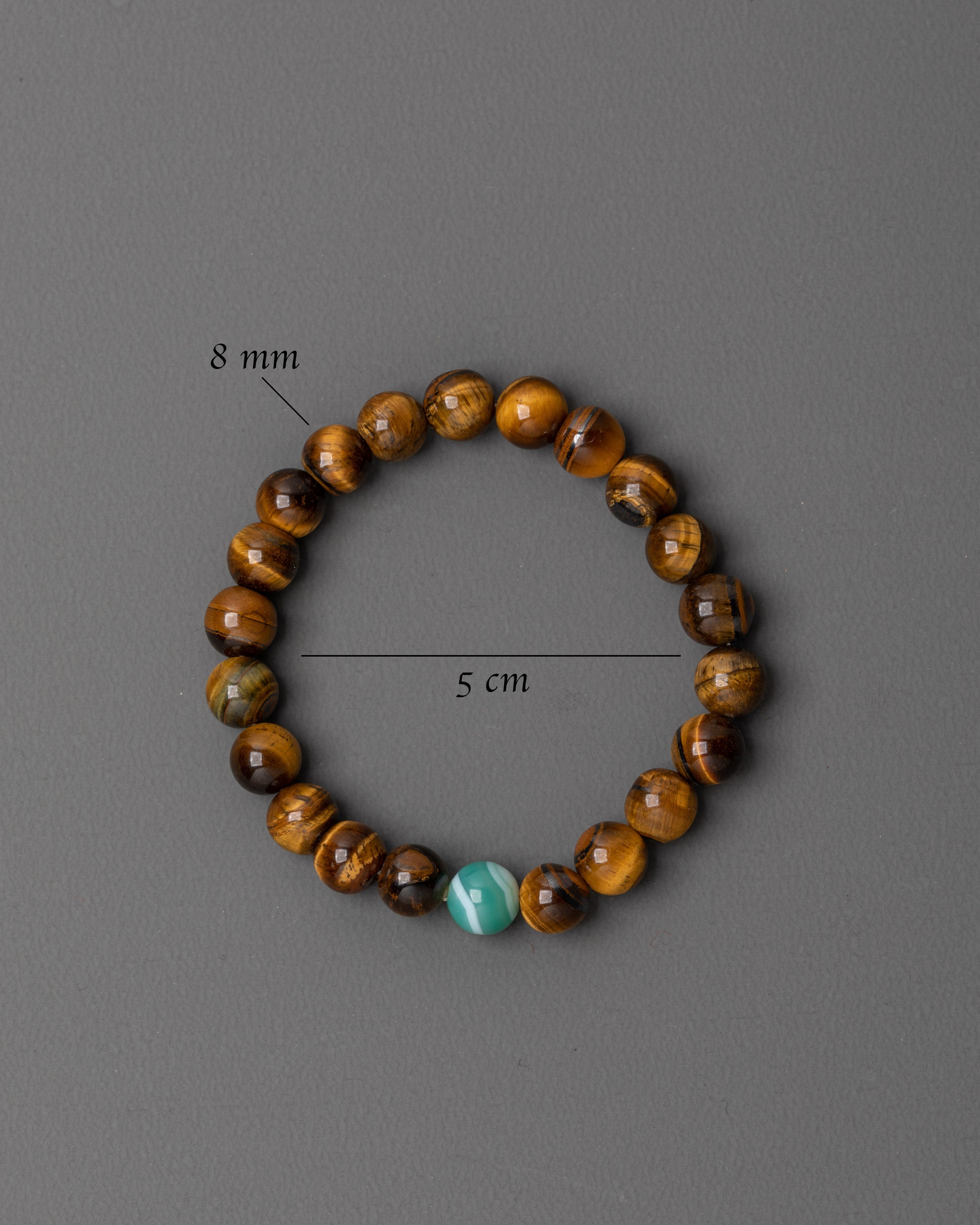 Brown Beaded Bracelet | Bracelet for Men and Women