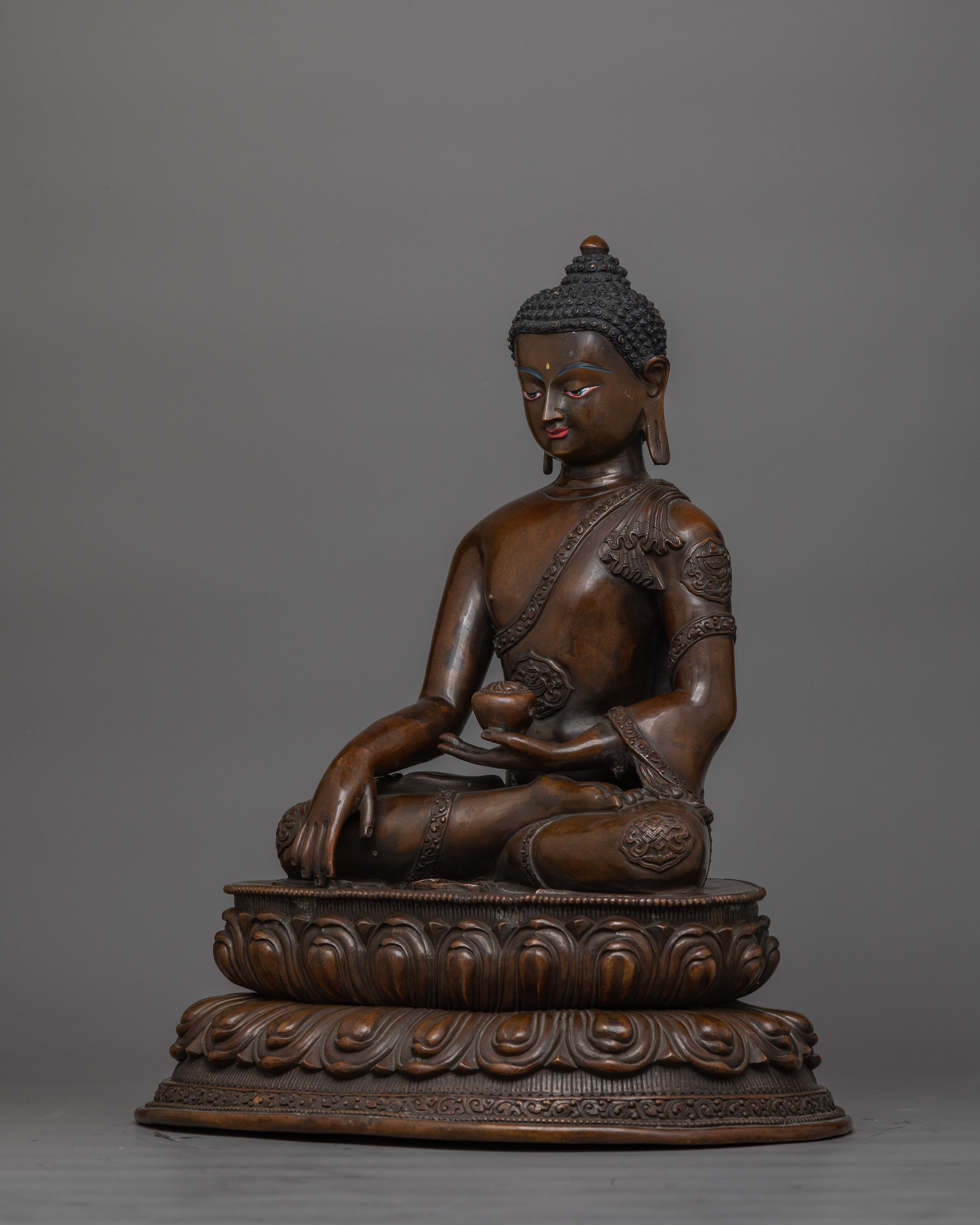 Shakyamuni Buddha Founder of Buddhism Sculpture | Traditional Himalayan Art of Tibet