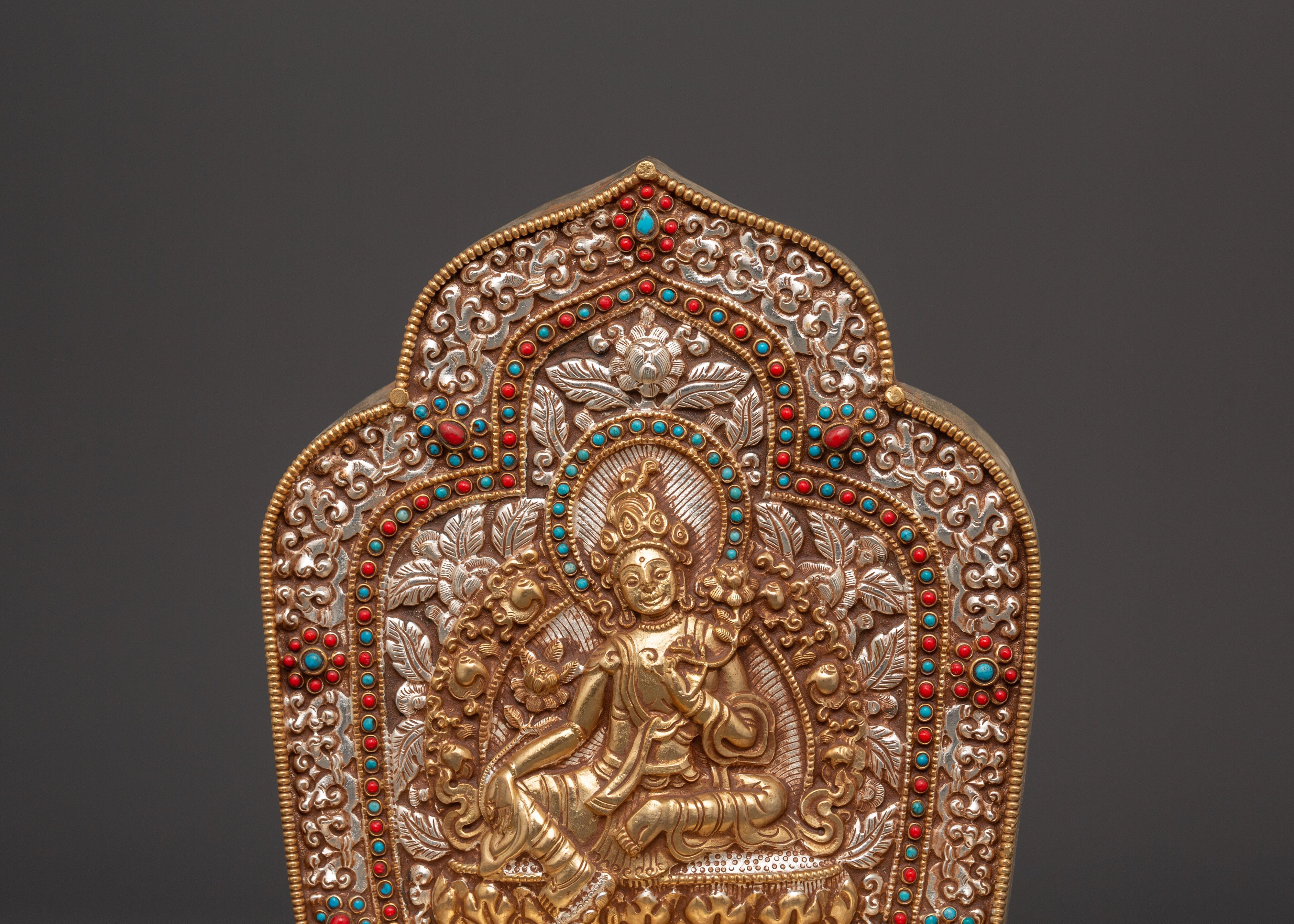 Tibetan Ghau Prayer Box Pendant | Buddhist Amulet Locket