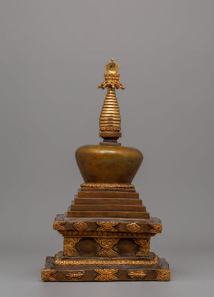 Enlightenment Chhyorten Buddhist Artifact | Buddhist Treasure of Spiritual Awakening