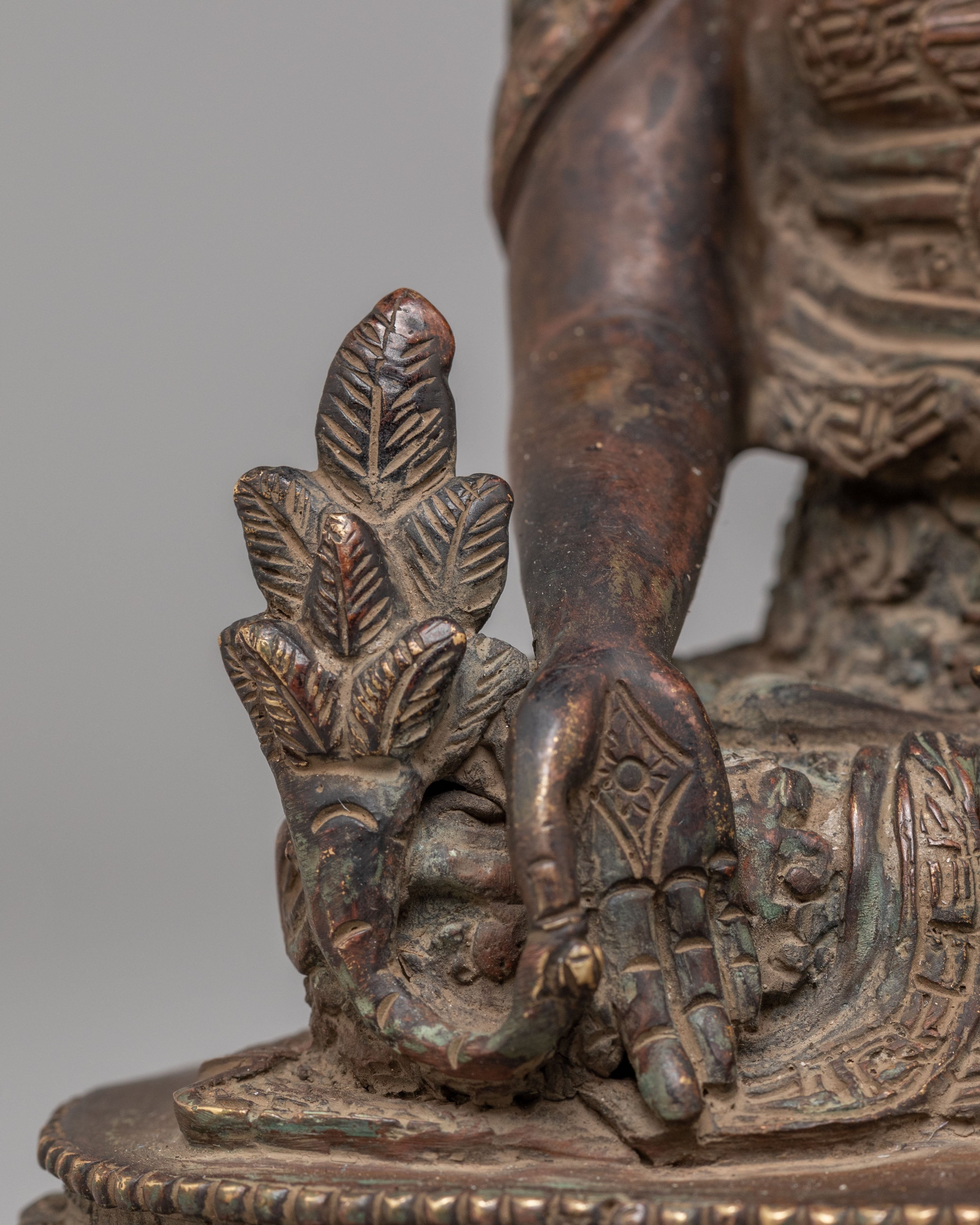 Tibetan Medicine Buddha Sculpture | Symbol of Healing