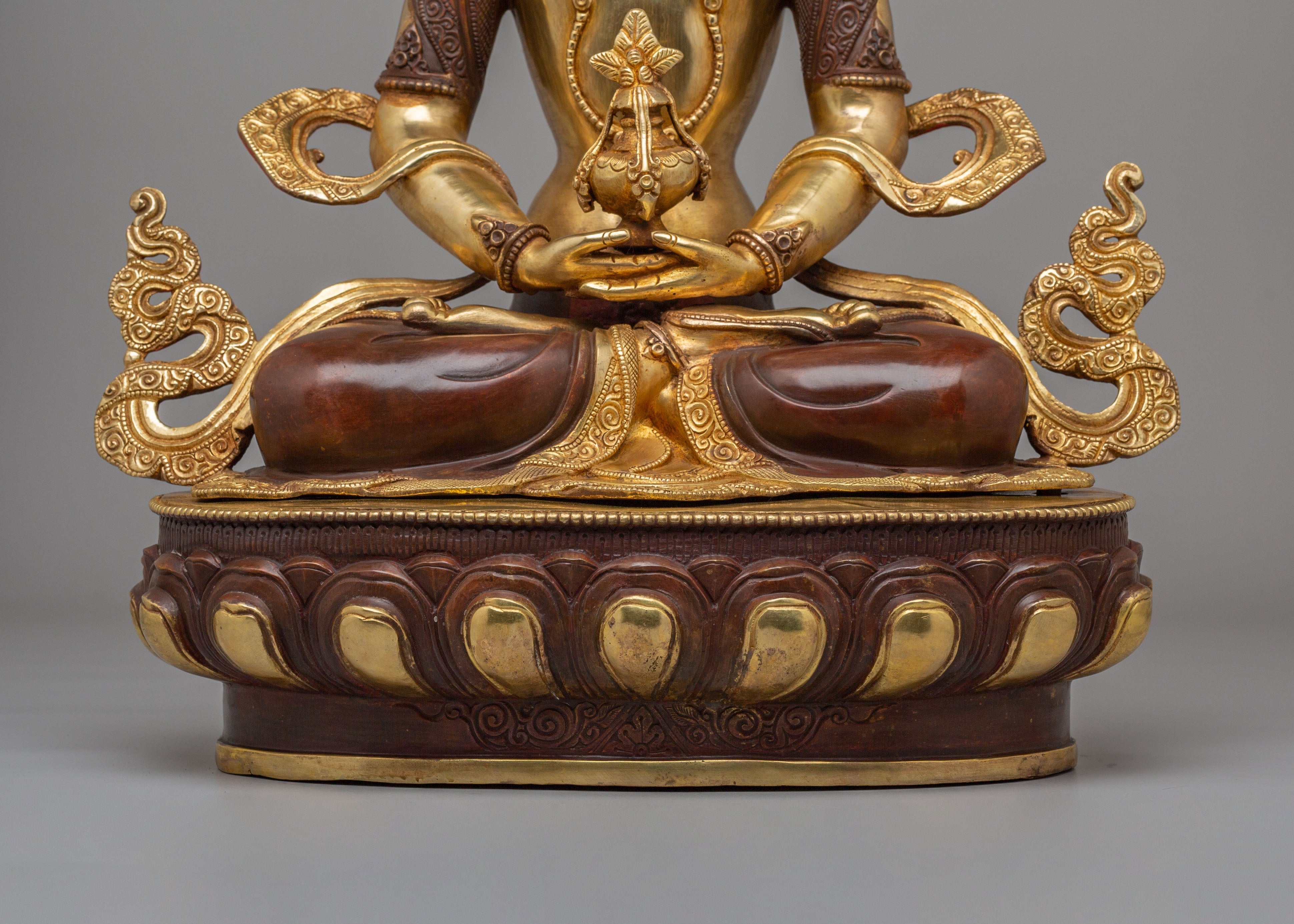Traditional Amitayus Statue | Handcrafted Artwork