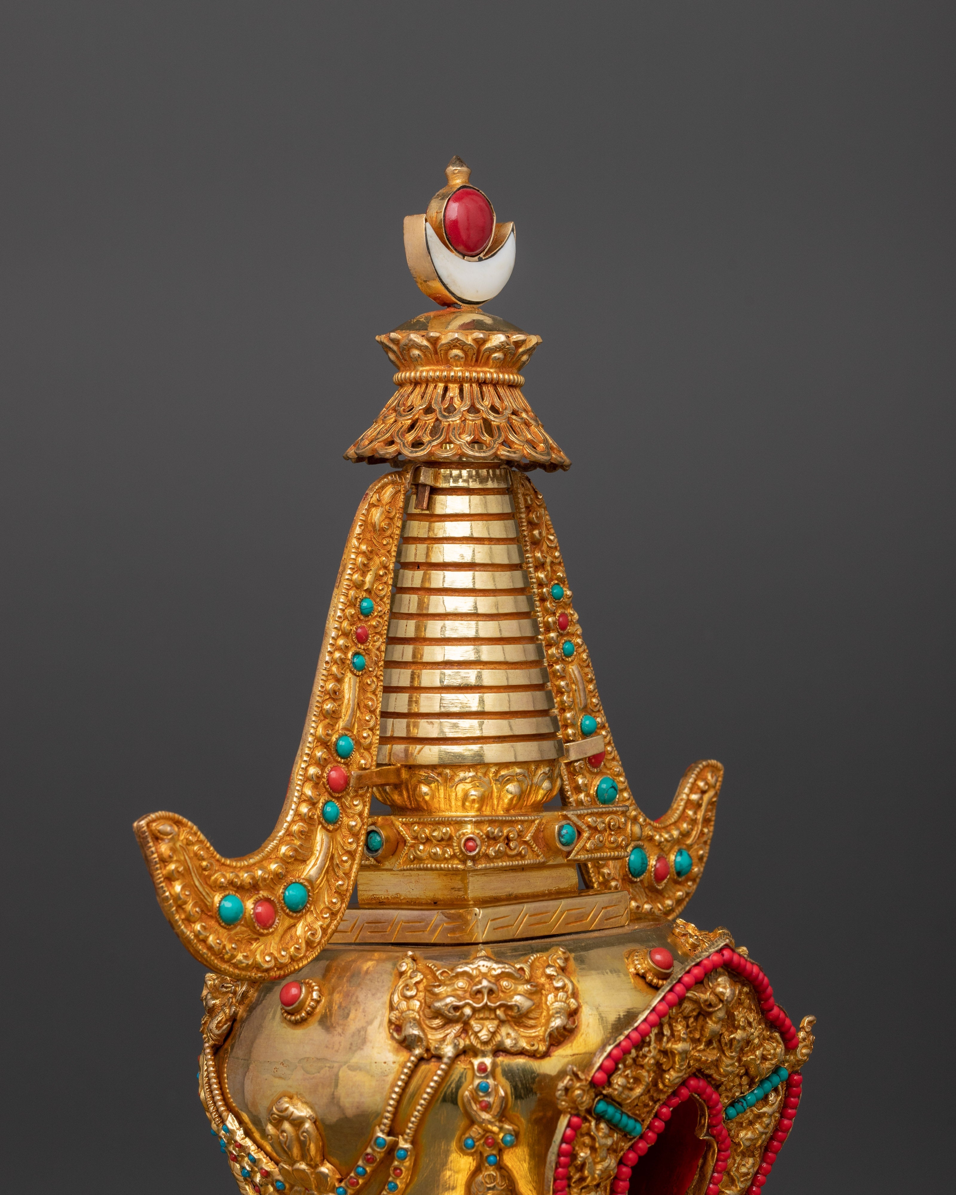 Buddhist Tibetan Religious Stupa | Perfect for Buddhist Altars