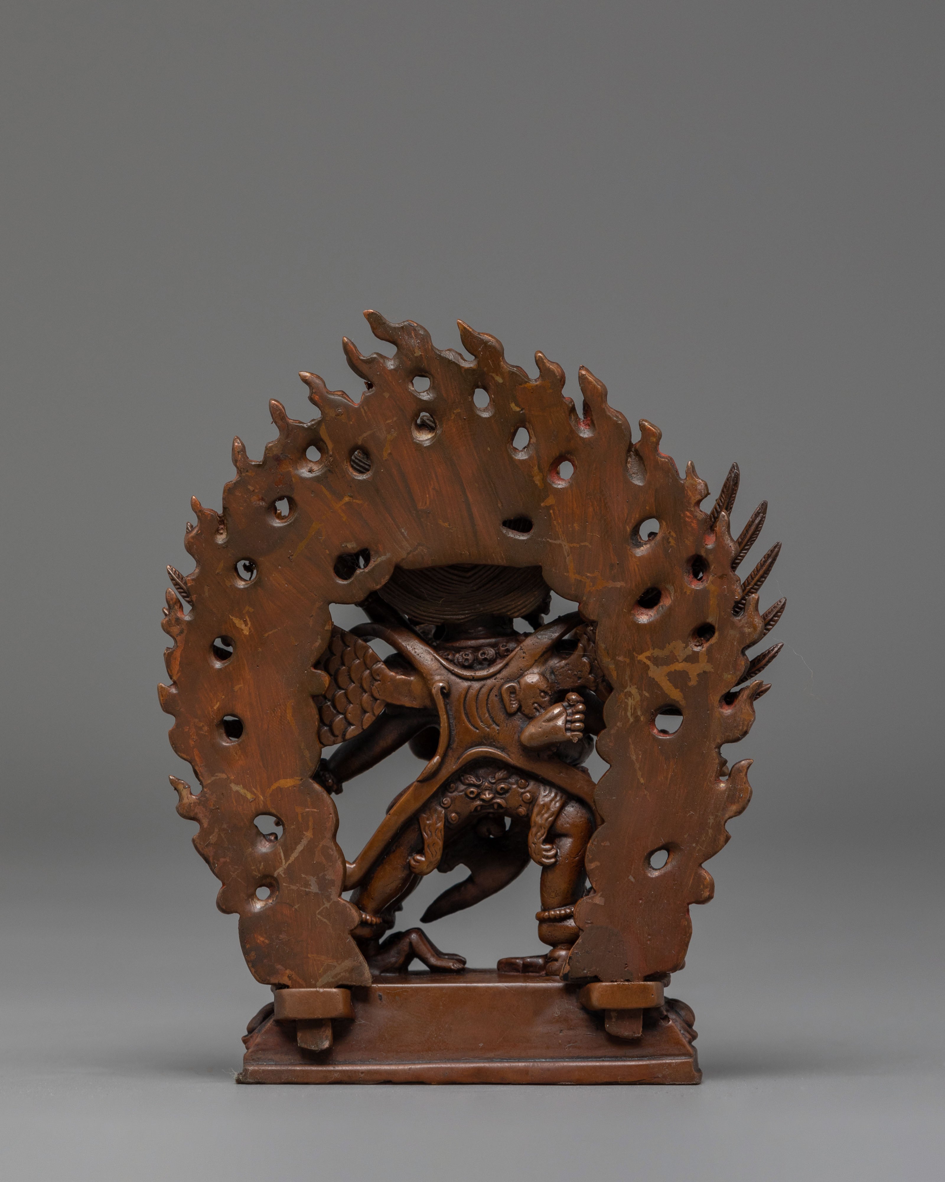 Sacred Vajrakilaya Statue for Tantric Altars | Handmade Buddhist Sculpture