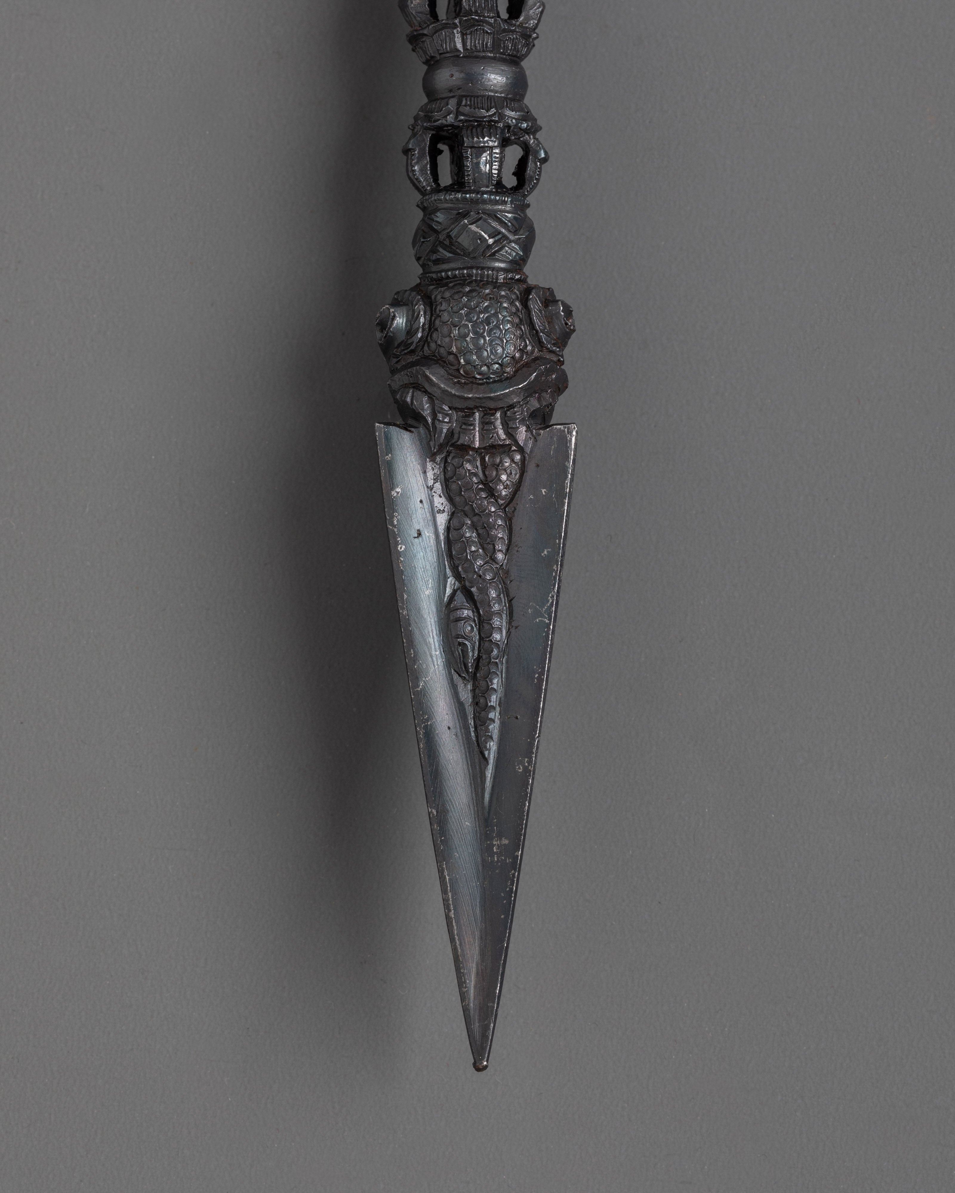 Copper Phurba Ritual Dagger |  Symbol of Tibetan Mysticism and Protection