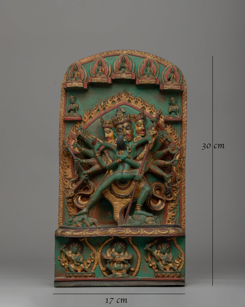 Chakrasambhara Yidam Statue | The Supreme Tantric Deity