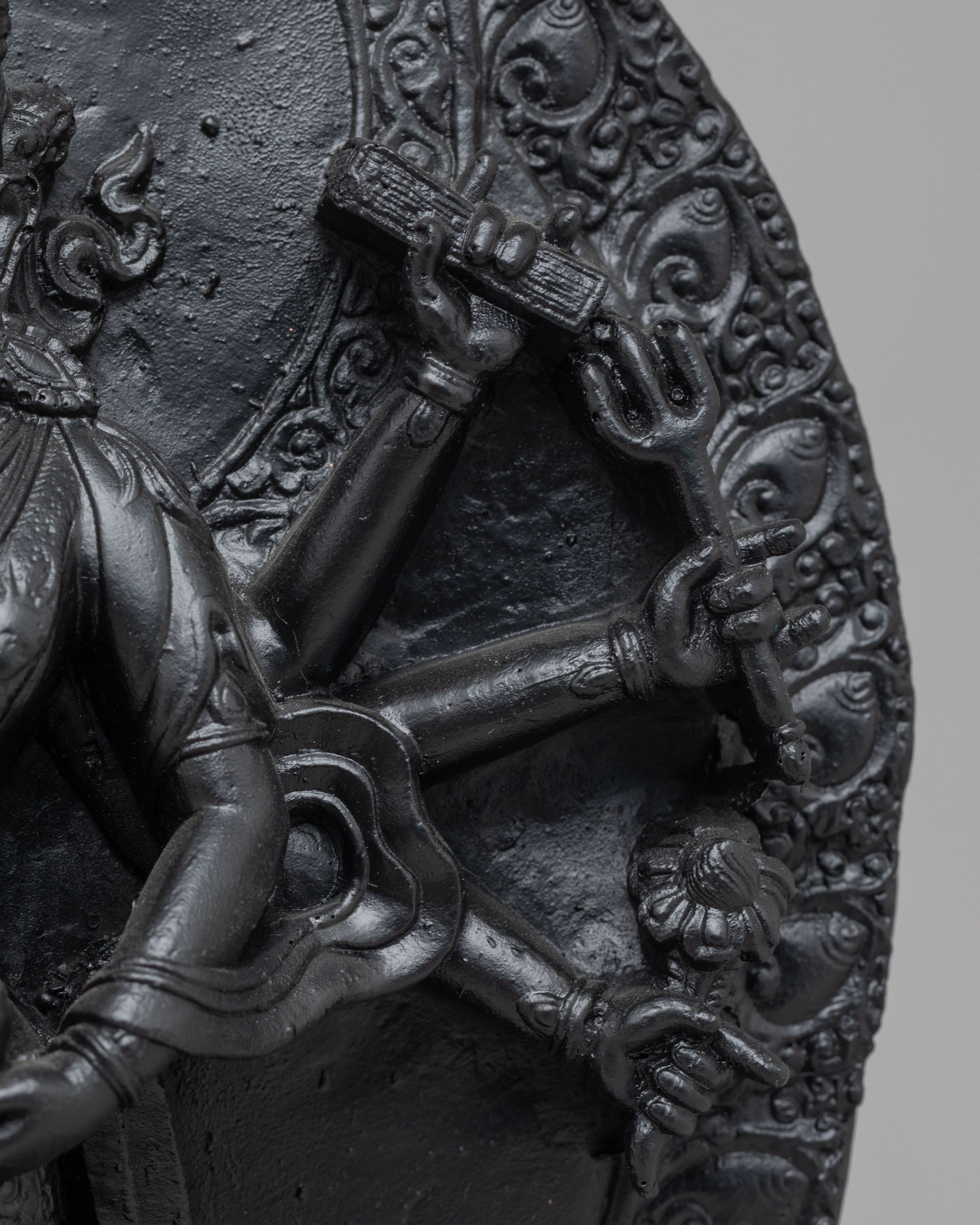 Handmade Bodhisattva Lokeshwor Statue | Tibetan Avalokiteshvara Sculpture