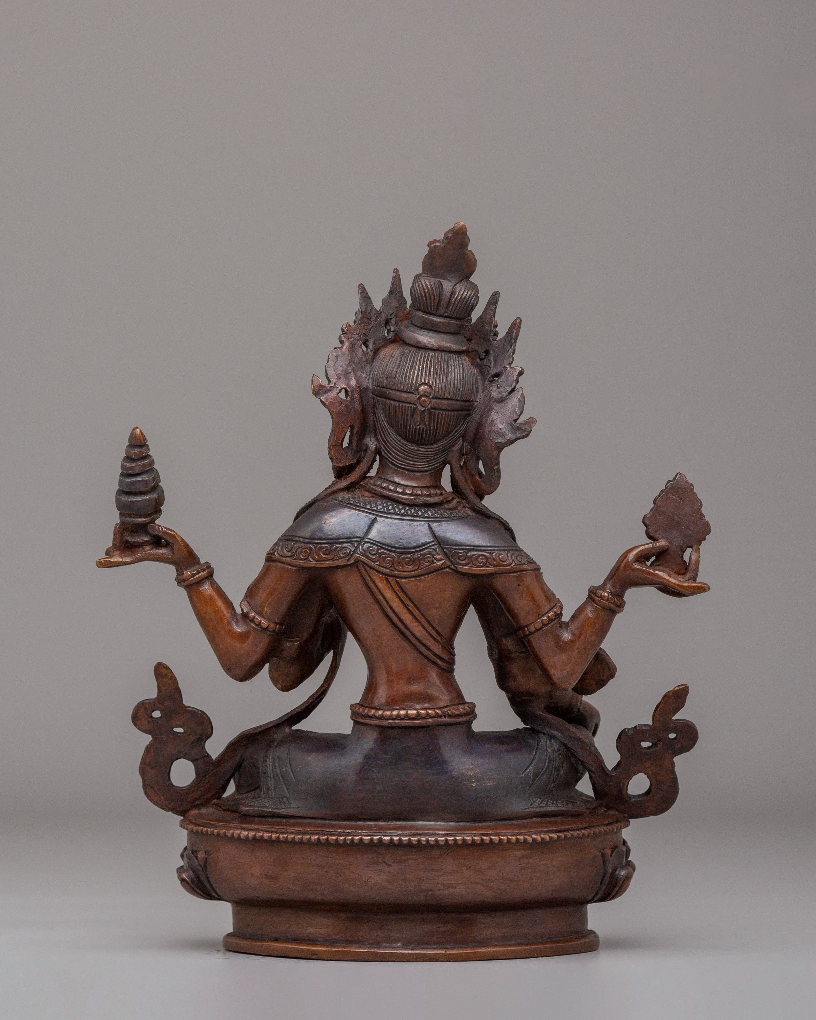 Scared Laxmi Handcrafted Statue | Hindu Deity Figurine