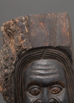 Baba Face Wall Hanging | Traditional Tibetan Art and Spiritual Decor
