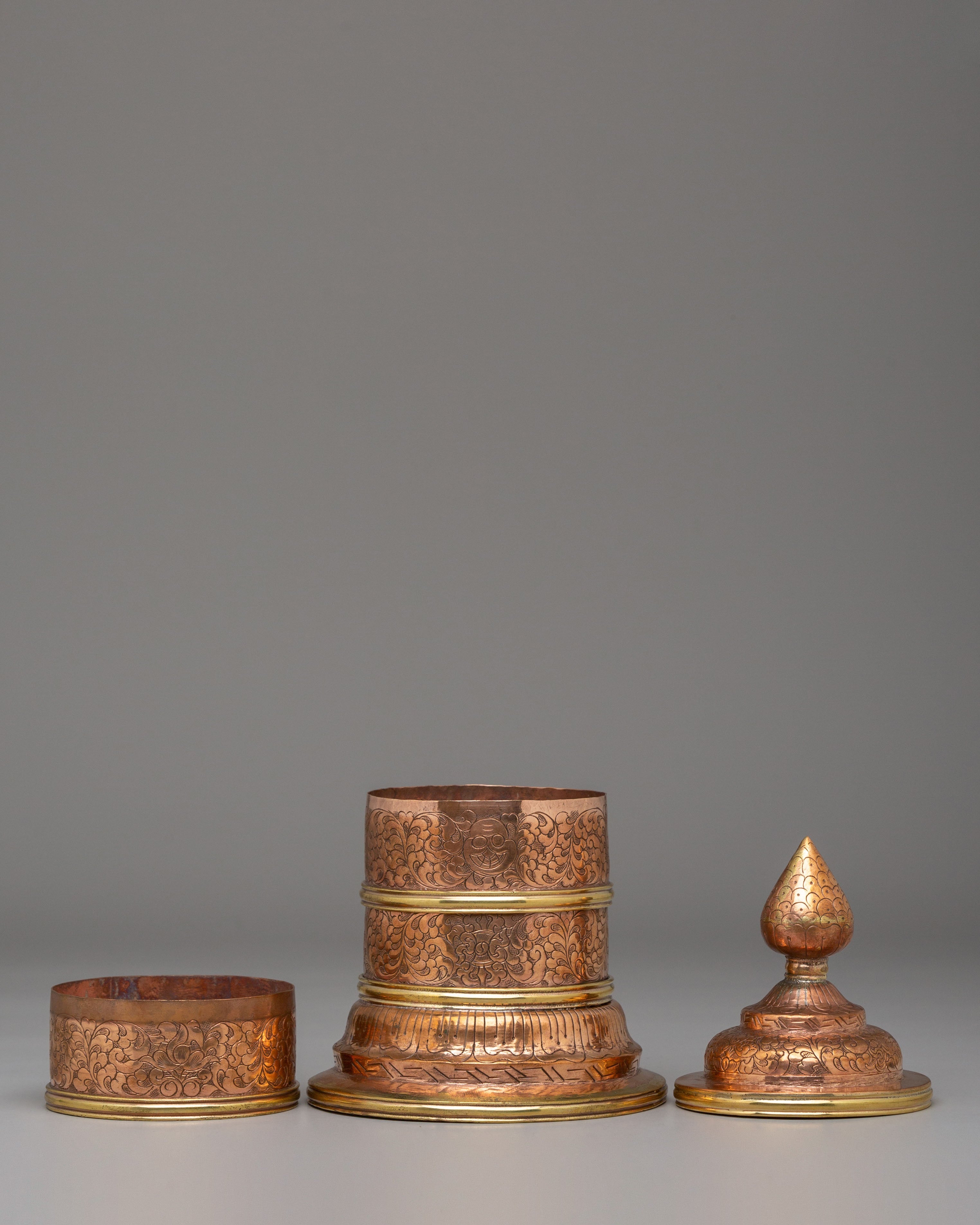 Handcrafted Altar Rice Pot | Sacred Offering Vessel for Meditation & Spiritual Practices