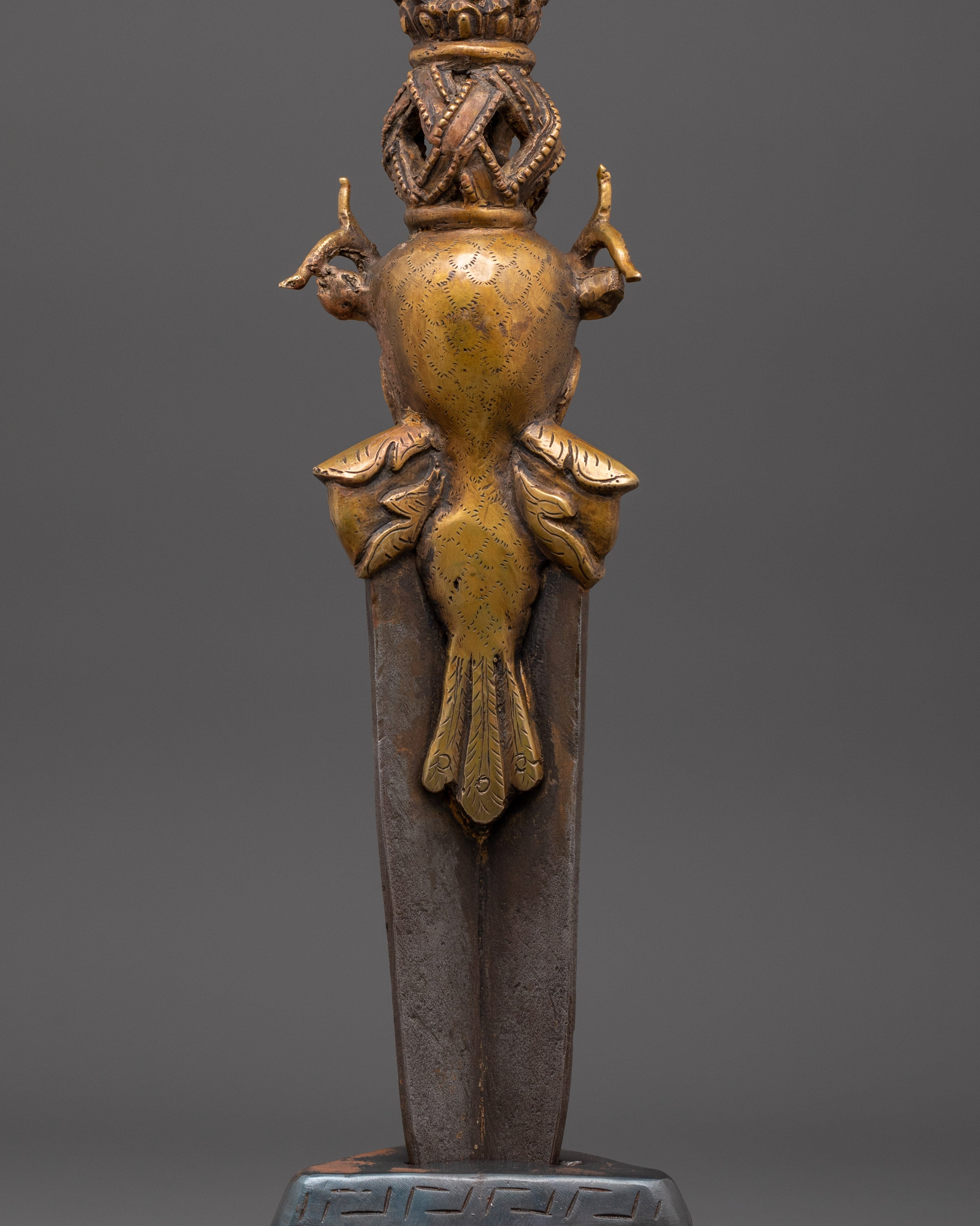 Handcrafted Bronze Phurba Dagger | Tibetan Buddhist Phurba