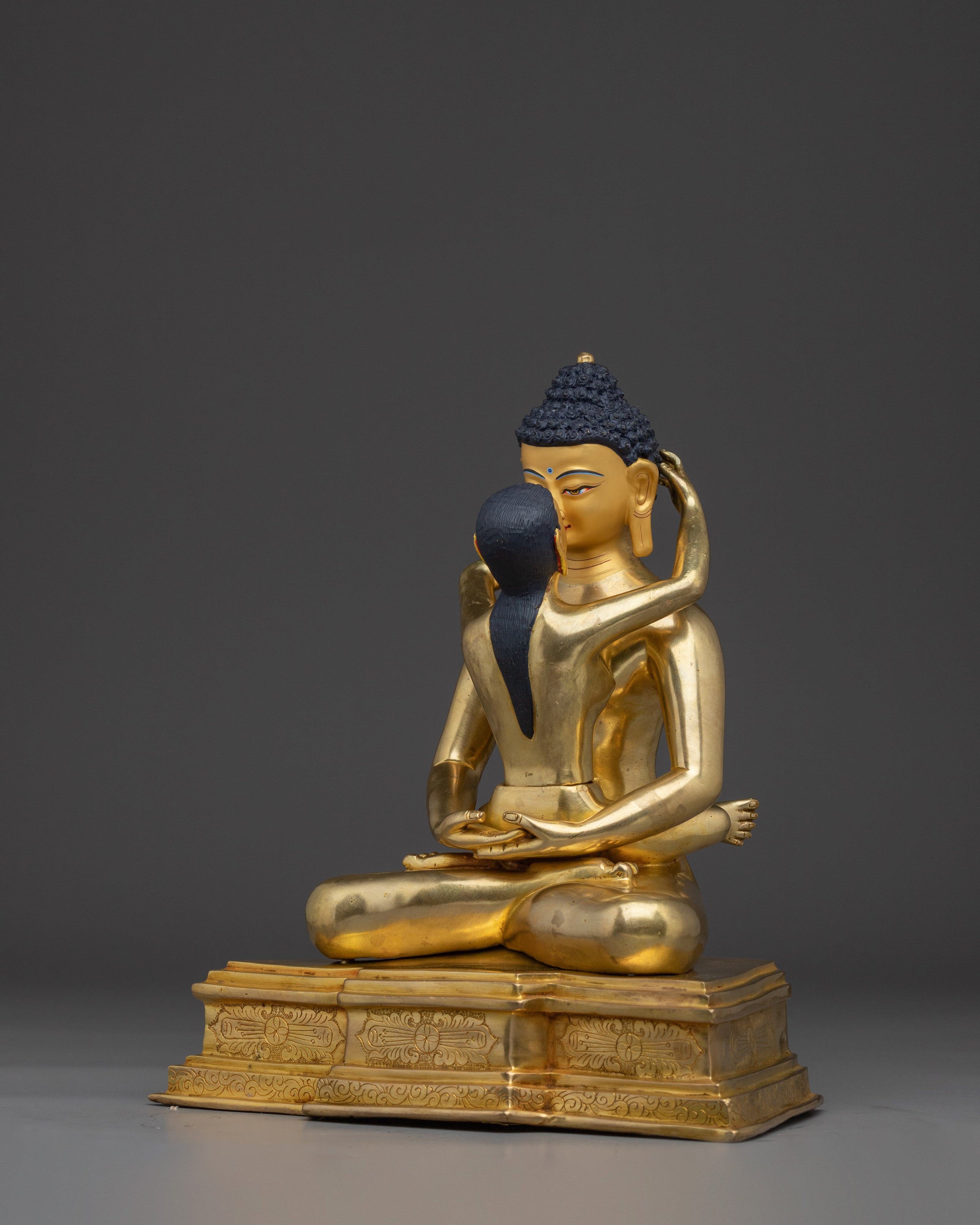 Samanthabhadra with Consort Statue | Embodiment of Wisdom