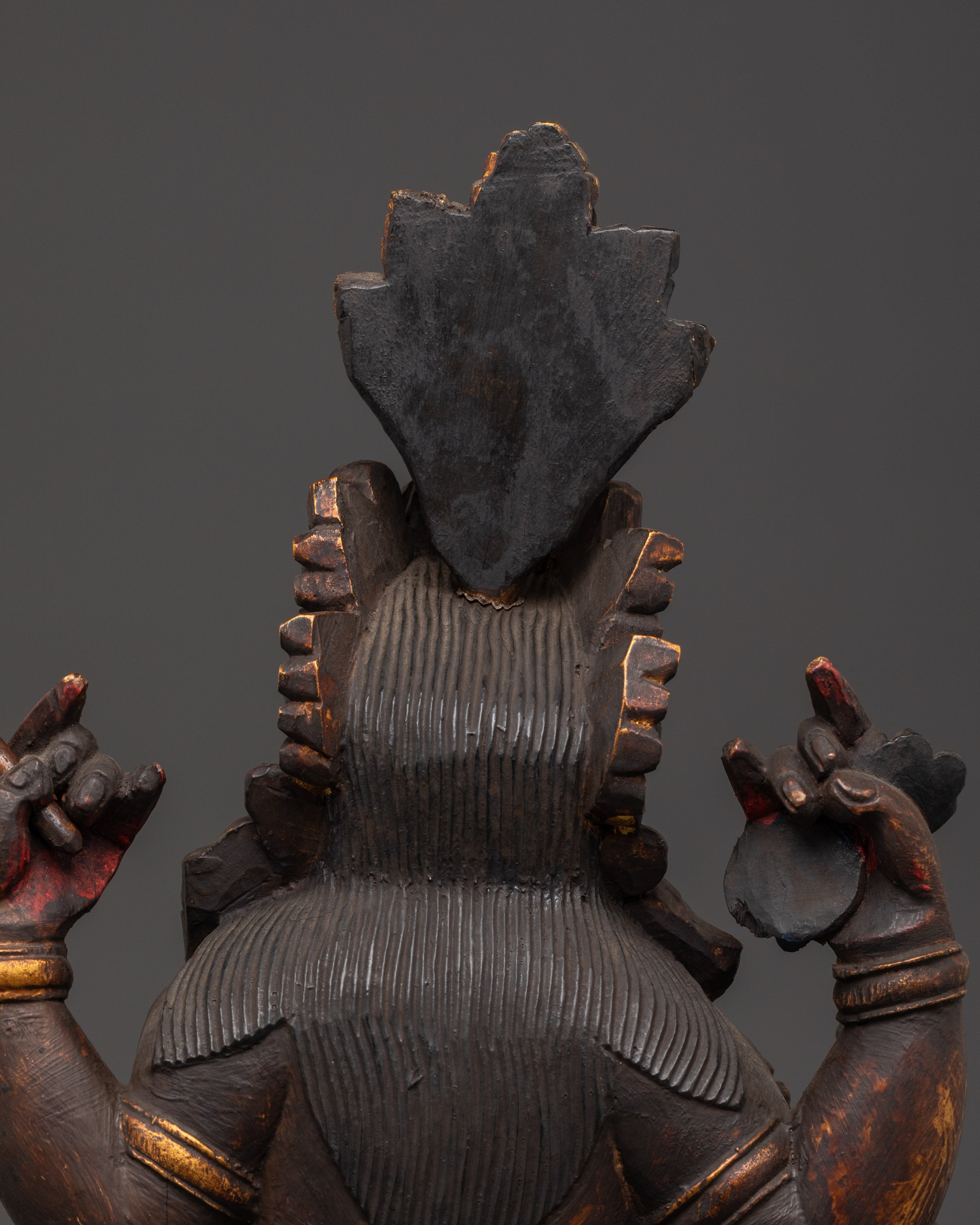 Divine Symbol of Wisdom Ganesha Sculpture | Hindu Elephant God Statue